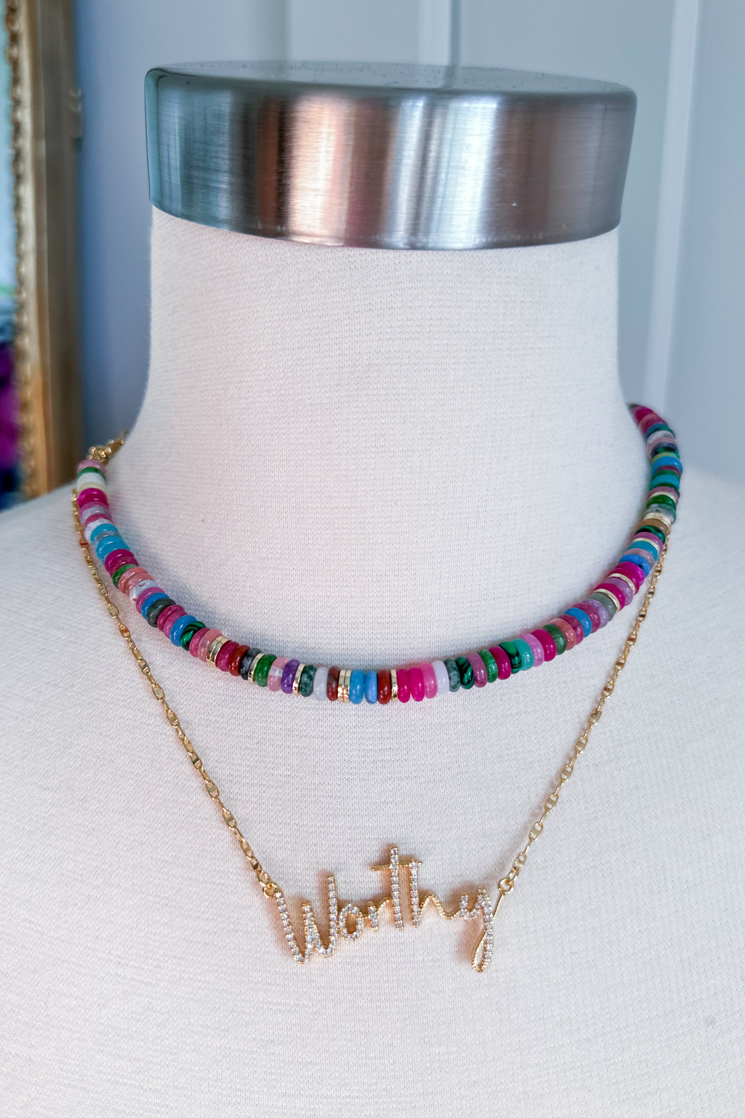 TREASURE JEWELS Rainbow Gold Gemstone - Be You Boutique