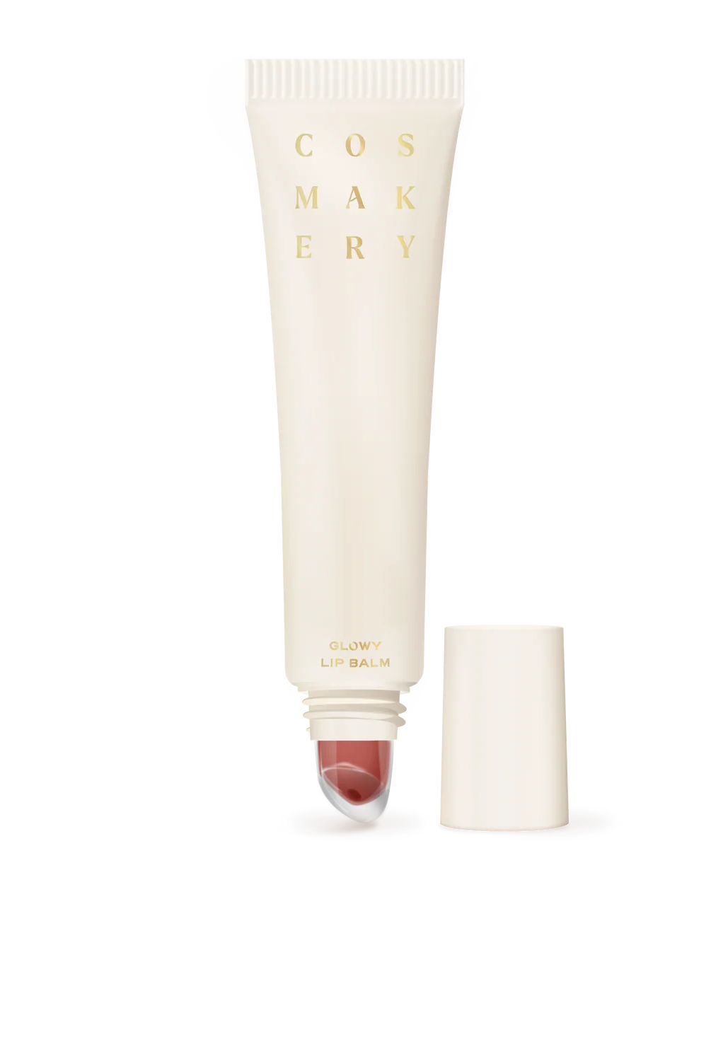 COSMAKERY Let It Glow Glowy Lip Balm Duo with two hydrating lip balms in sleek packaging, designed for a natural, luminous finish.