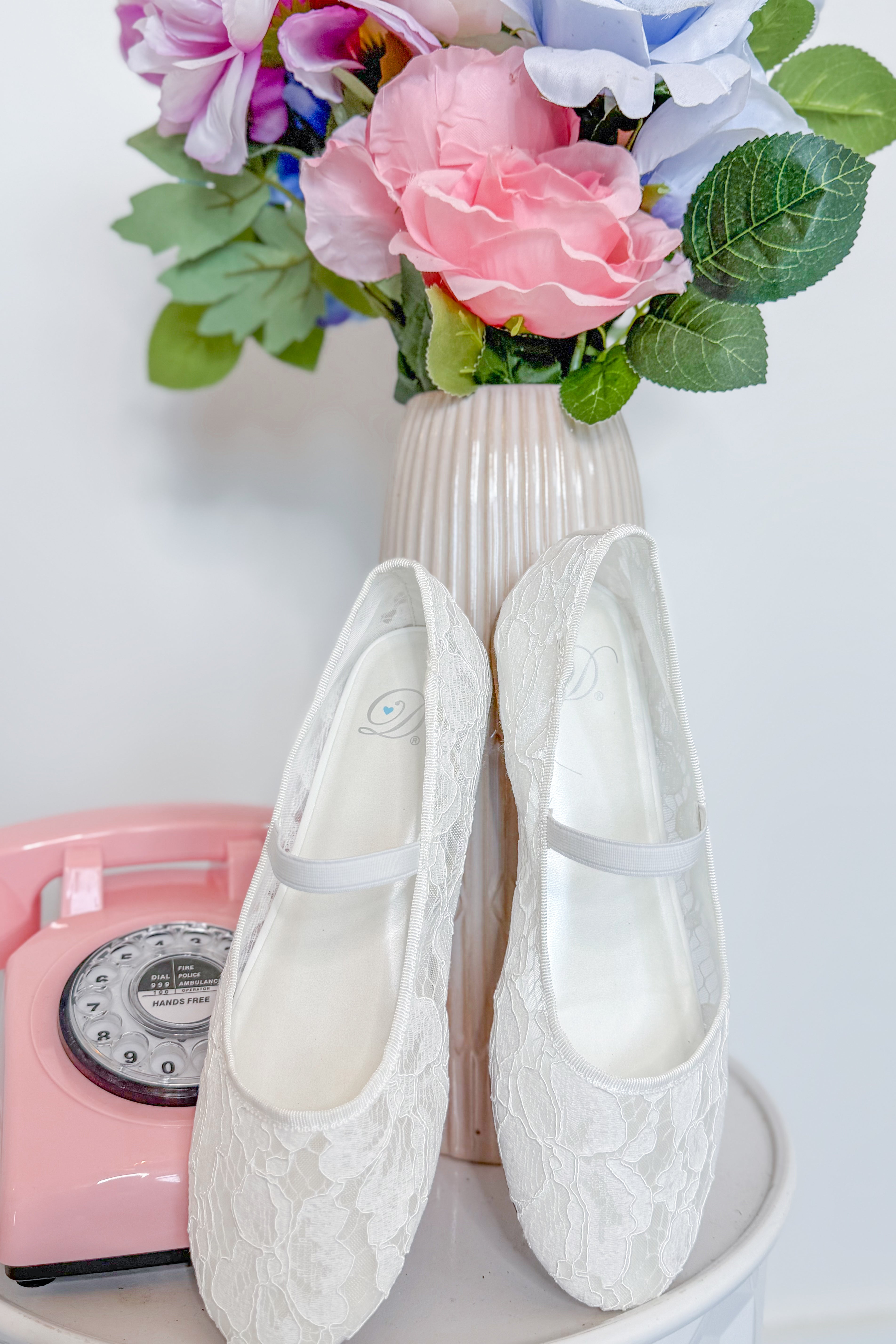 Soda Renee Lace Ballerina Flat - Be You Boutique