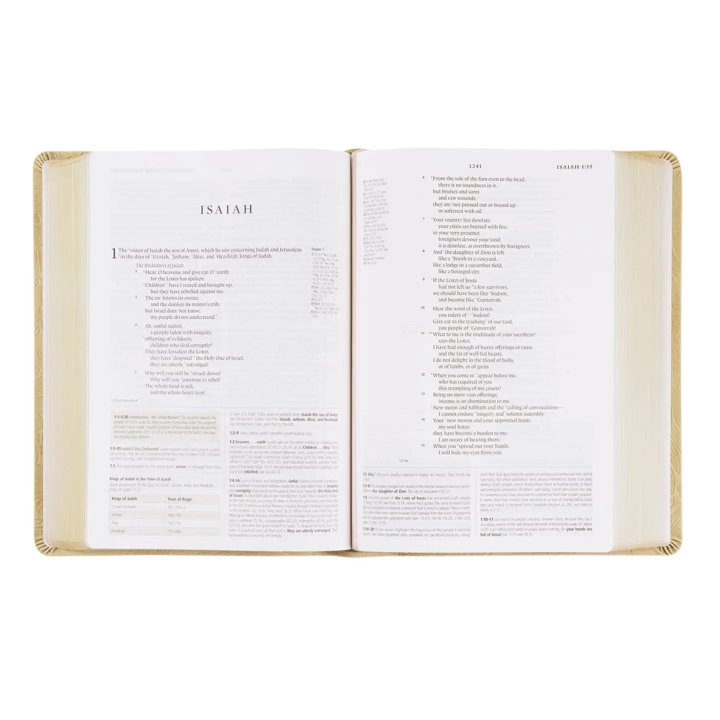 HOSANNA REVIVAL ESV Study Bible Sonora Theme 307 home accessories with intricate design and leather-bound cover.
