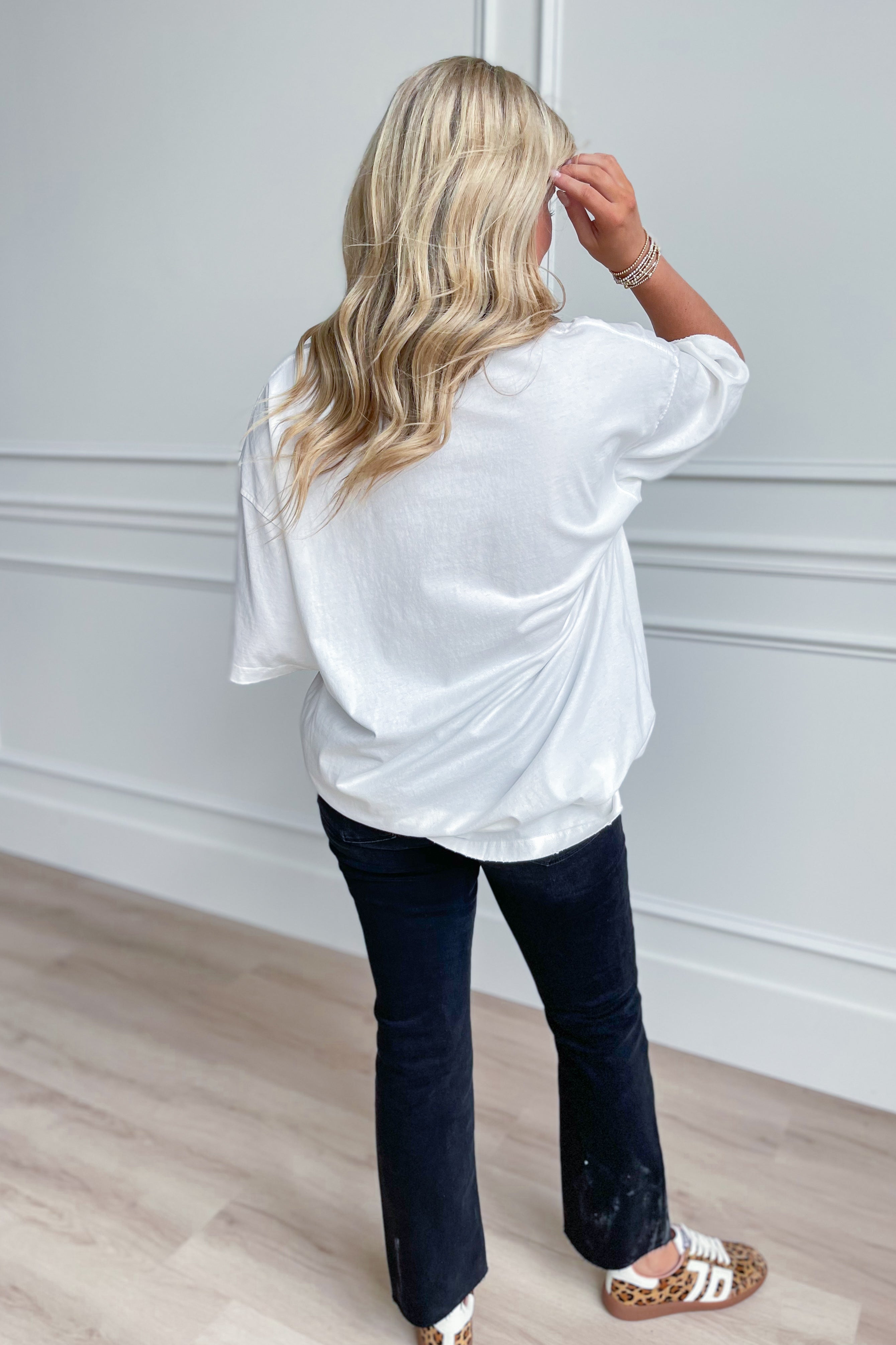 Rock n Roll Relaxed Graphic T-Shirt - Be You Boutique