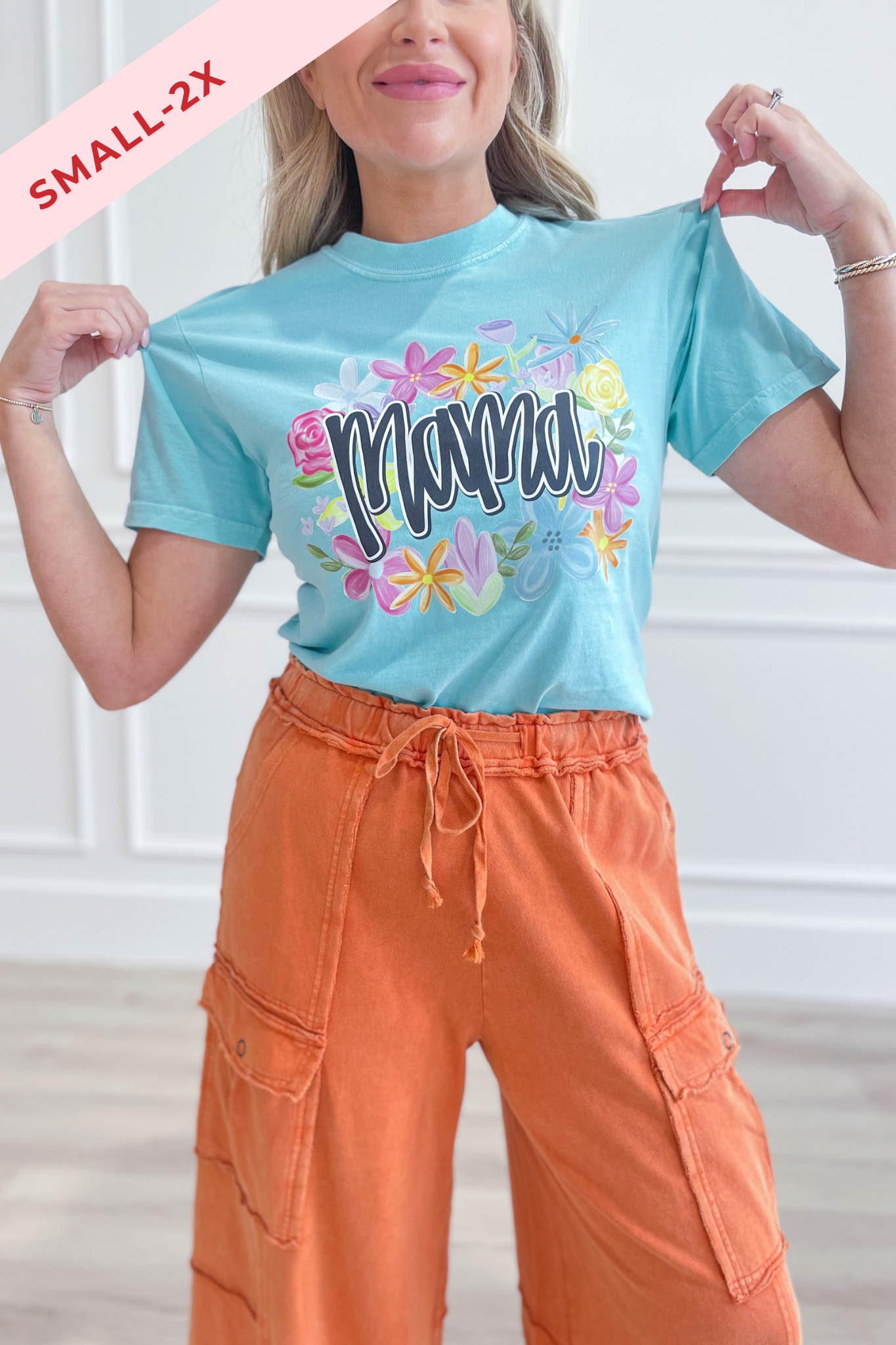 Mama Floral Graphic T-Shirt - Be You Boutique