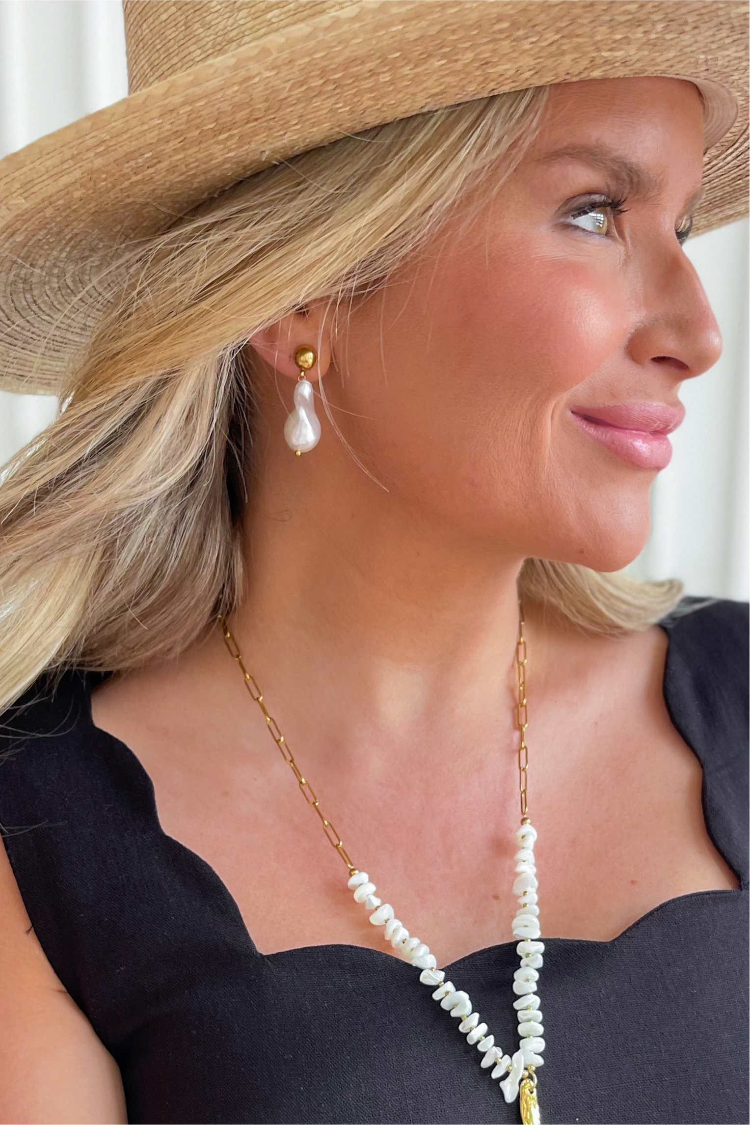 Chansutt Pearls Pearl Drop Earring - Be You Boutique