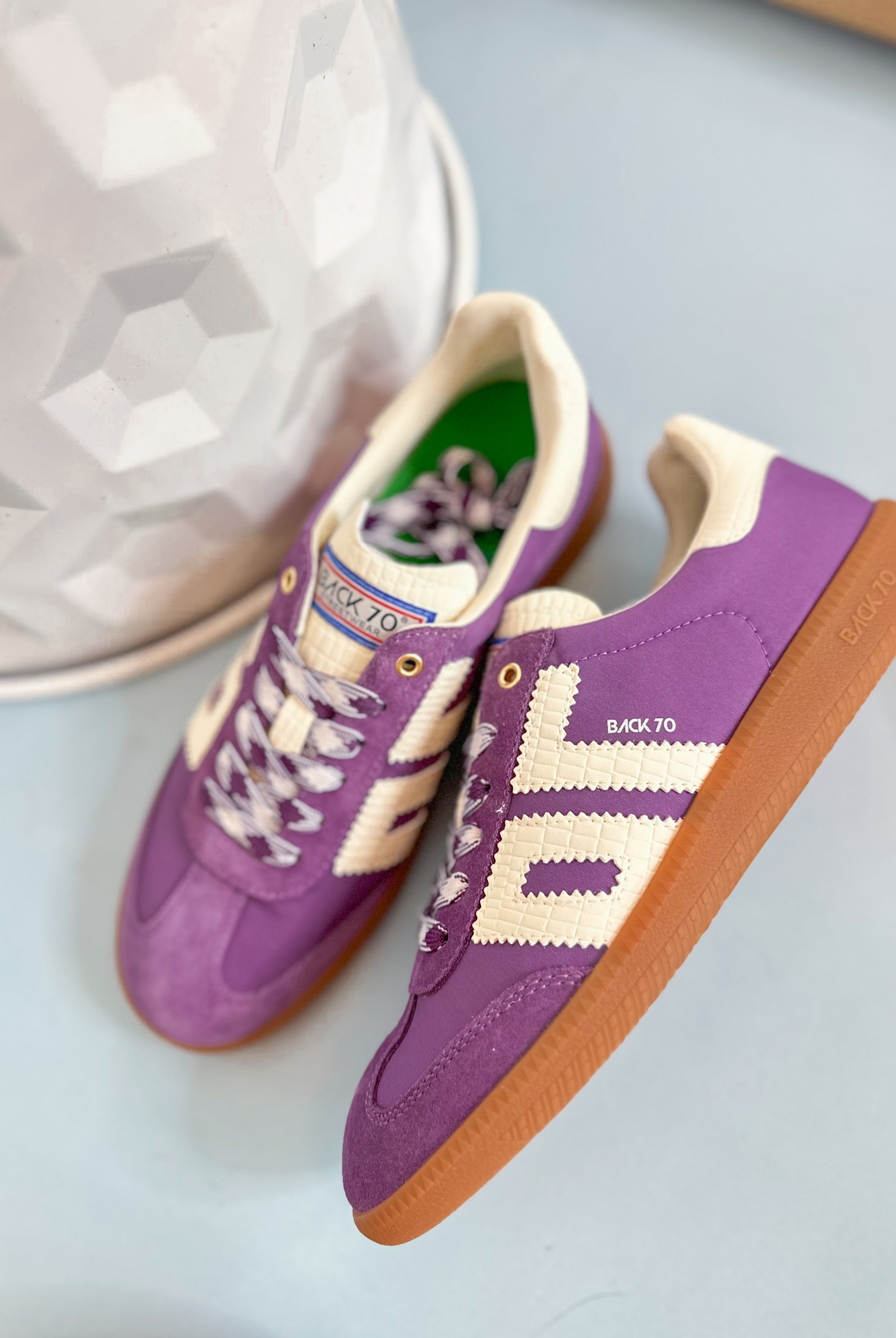 BACK70 Ghost Sneaker in Purple Milk - Be You Boutique