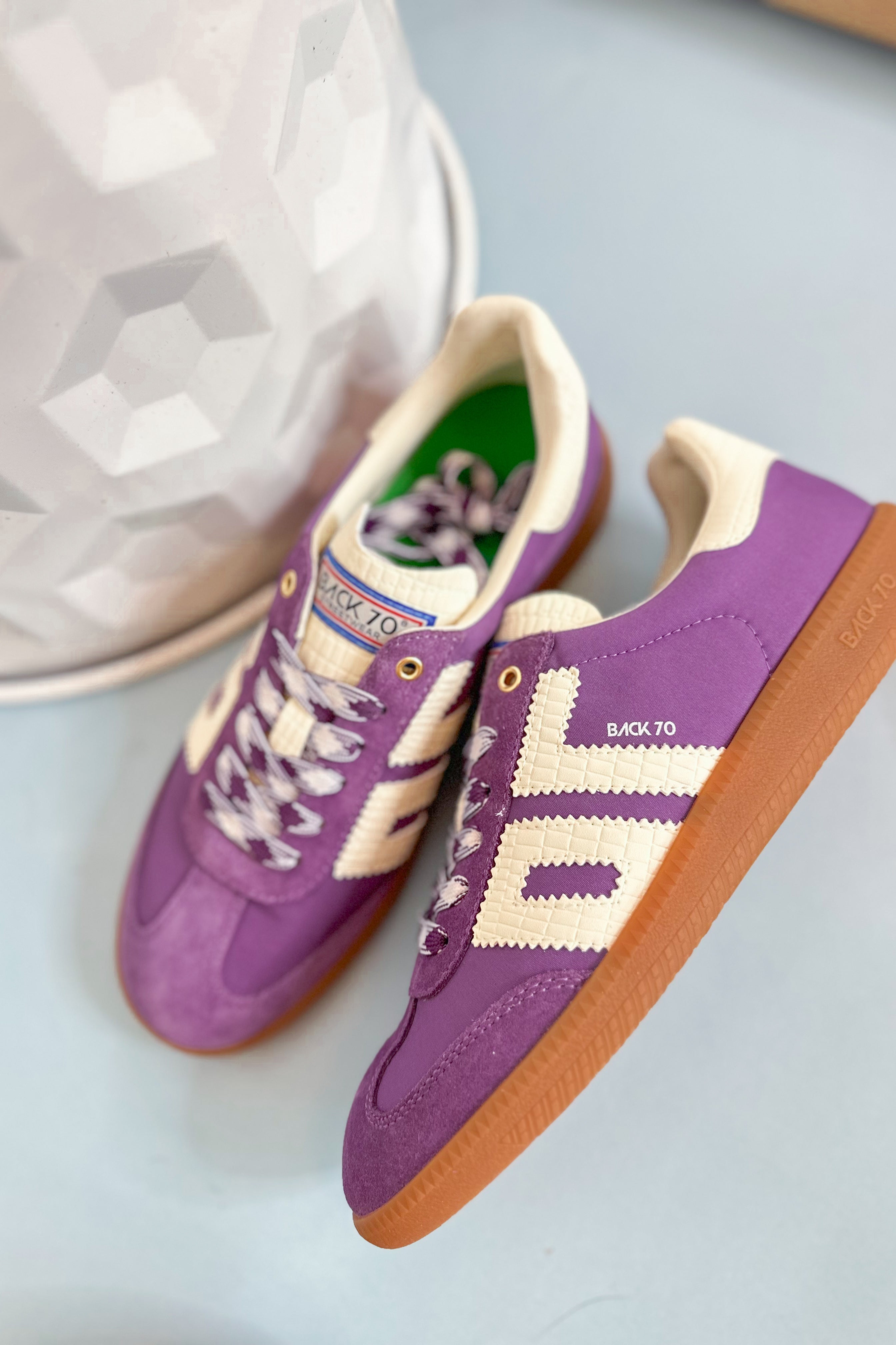 BACK70 Ghost Sneaker in Purple Milk - Be You Boutique