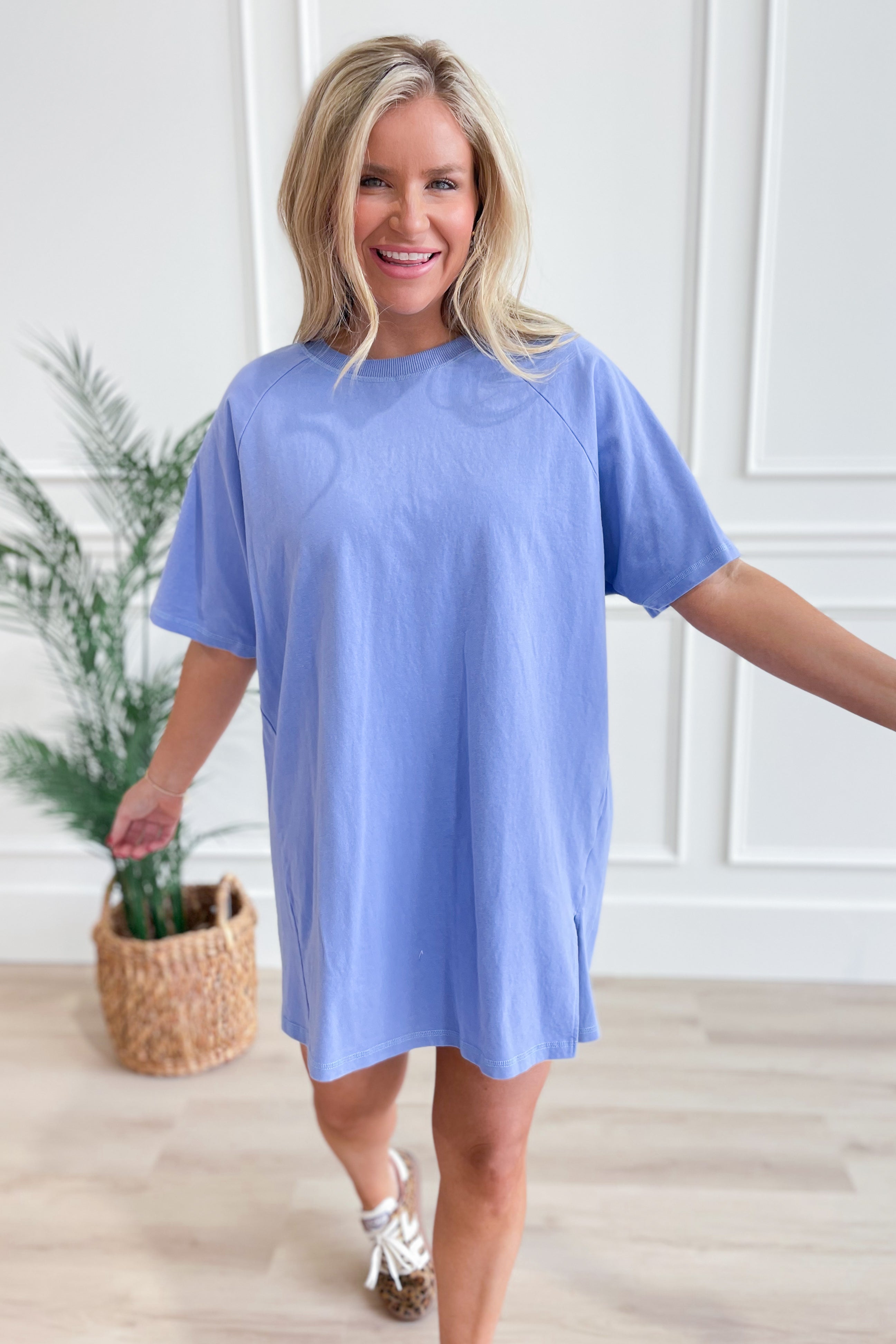 Sandy Raglan Sleeve T-Shirt Top - Be You Boutique