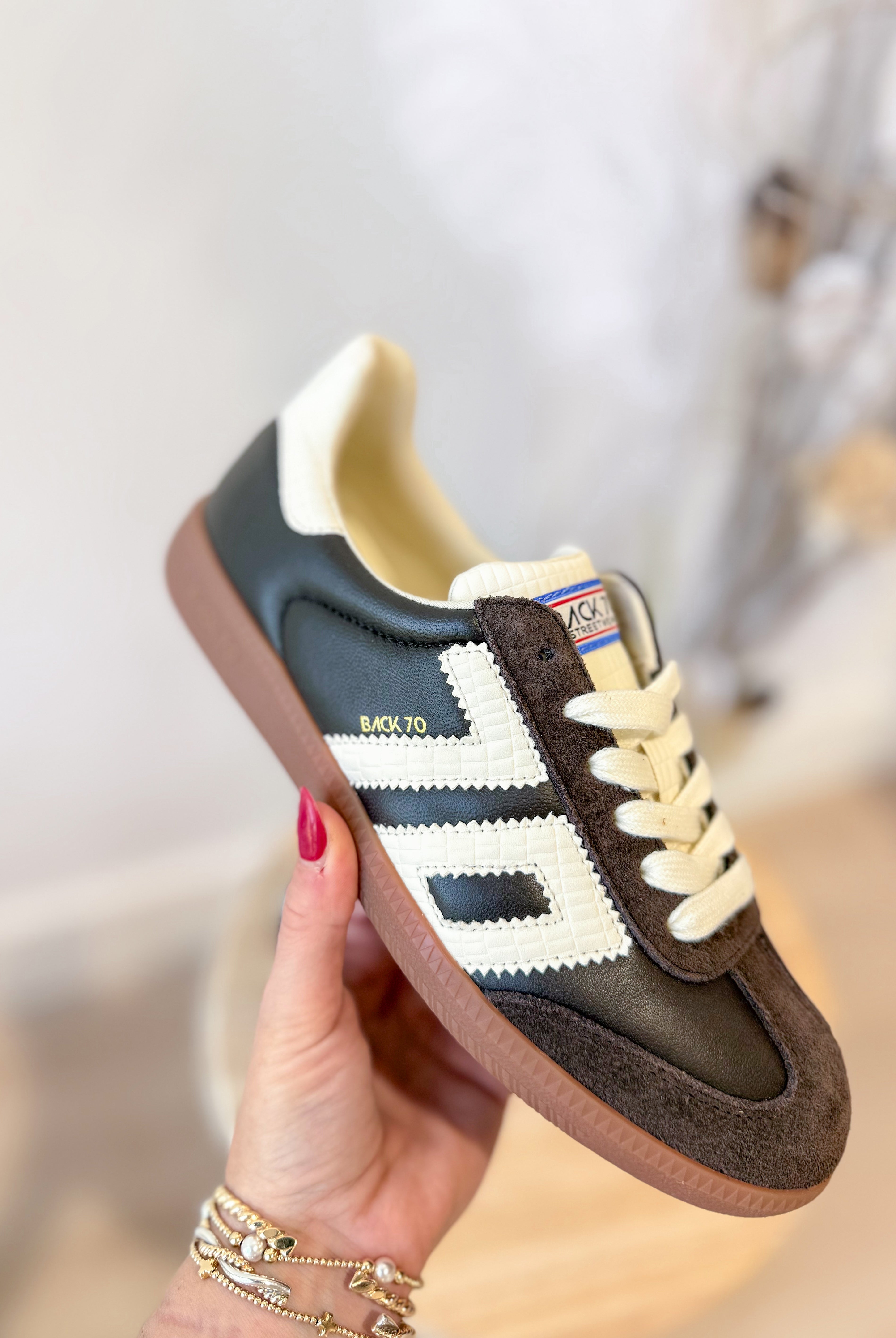 BACK70 Cloud Sneakers in Coffee Milk - Be You Boutique