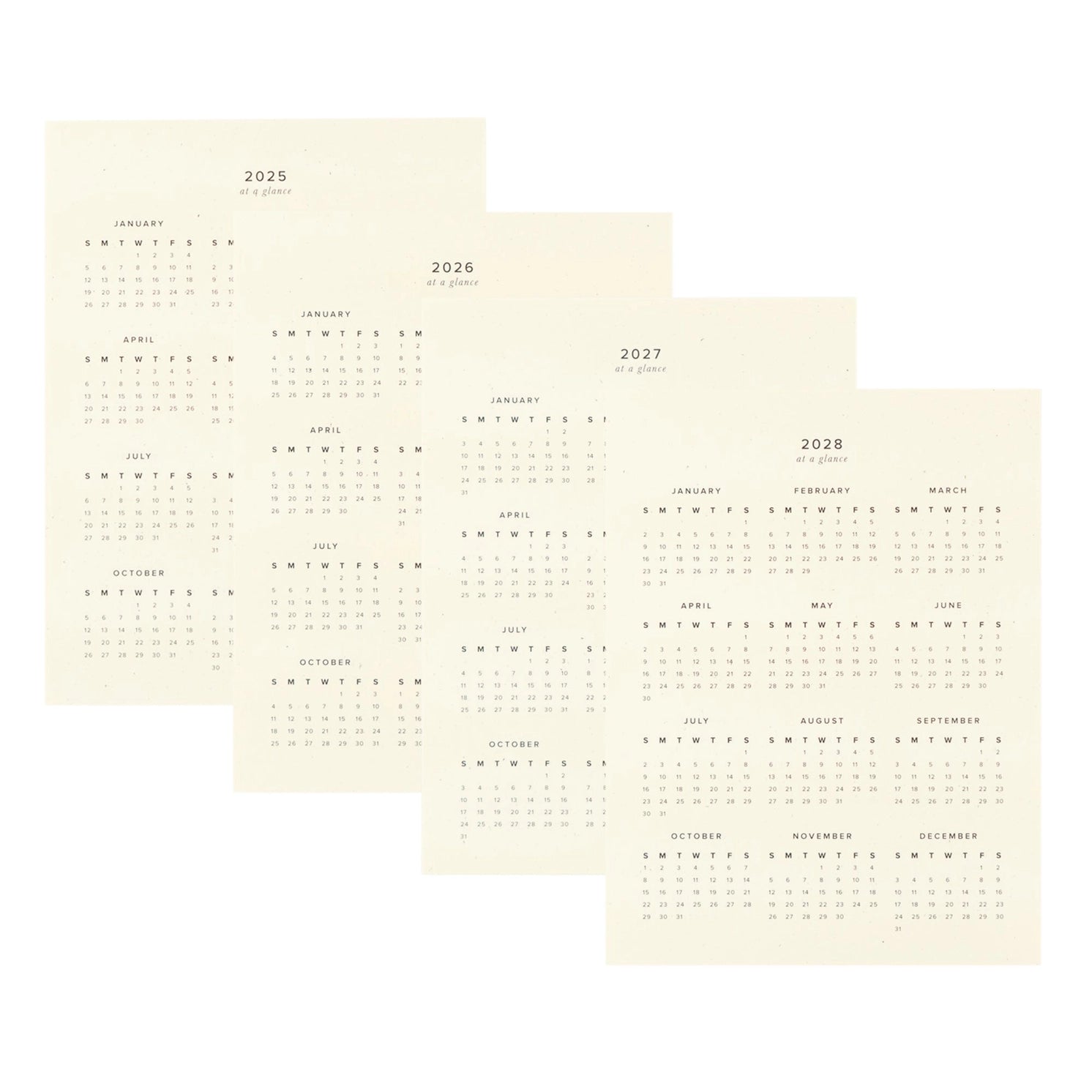 HOSANNA REVIVAL 12 Month Undated Planner Sonora, 218 accessories, open view showing calendar pages and colorful design elements.