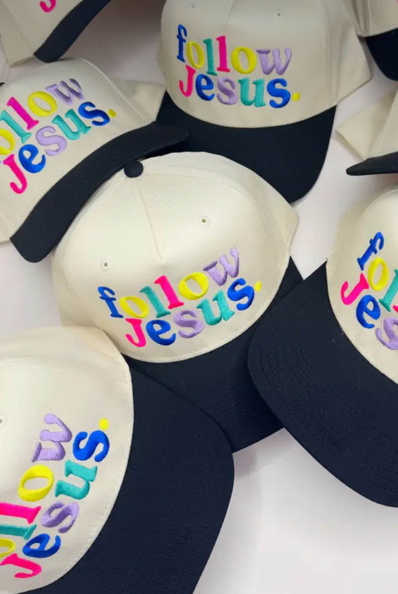 PRE ORDER Follow Jesus Trucker Hat - Be You Boutique