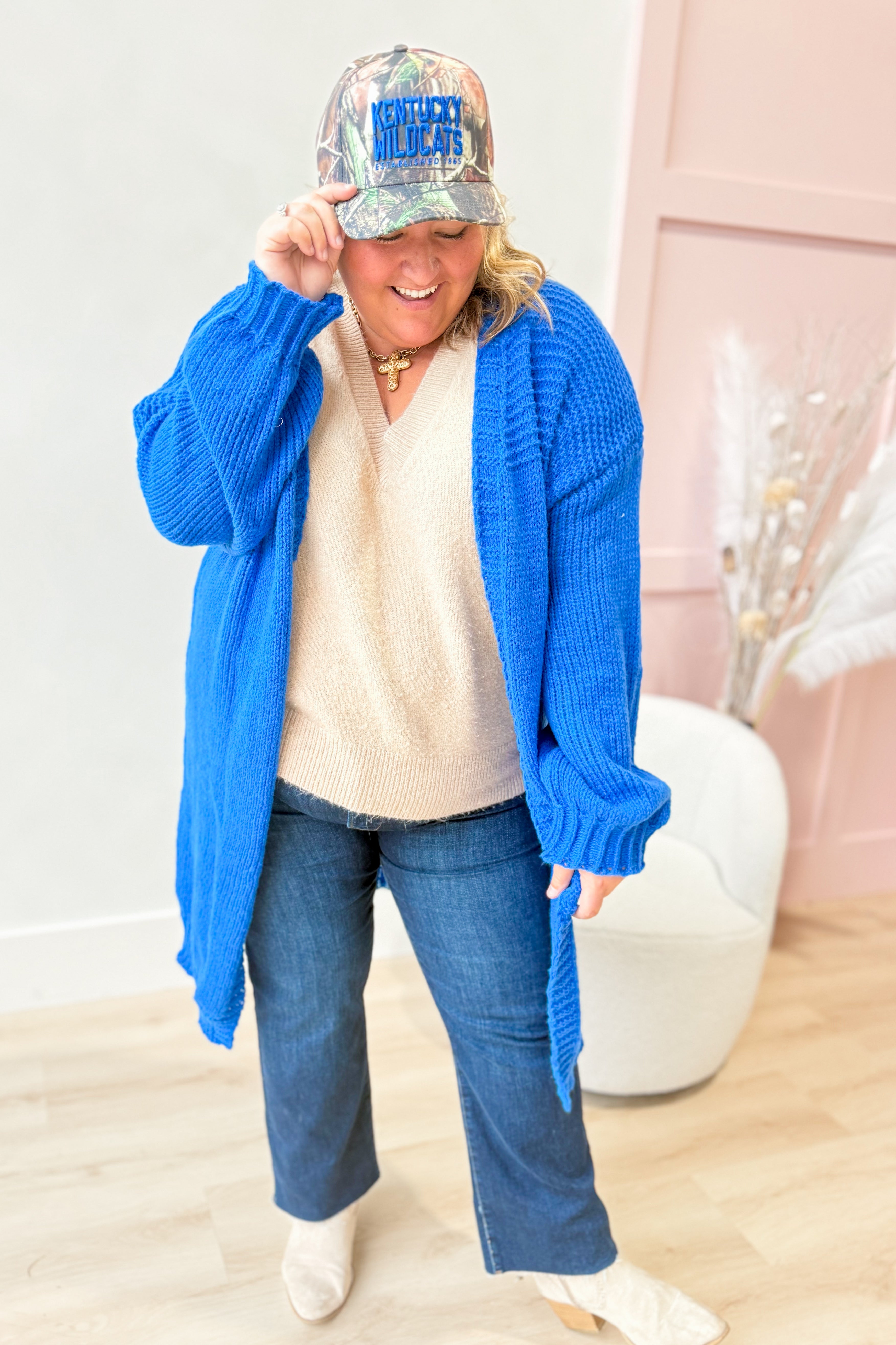 Lindsey Knitted Sweater Cardigan - Be You Boutique