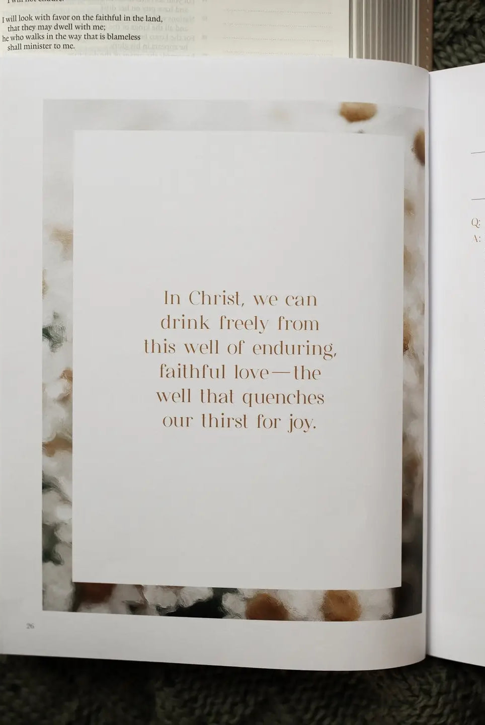 Joy That Endures Bible Study book by THE DAILY GRACE CO, featuring a hardcover with inspirational design and study materials.