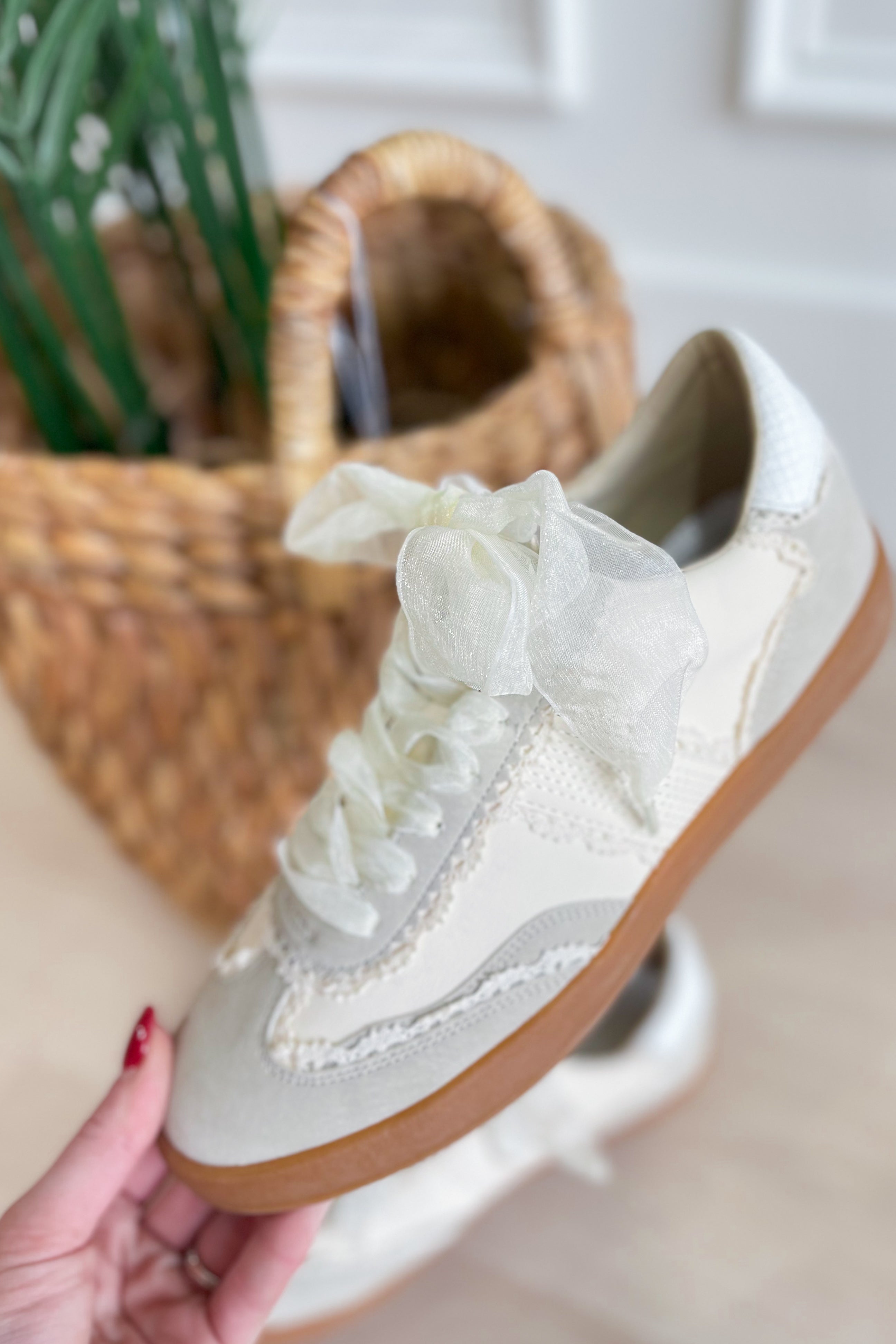 MIIM Dixie Pearly White Sneaker - Be You Boutique