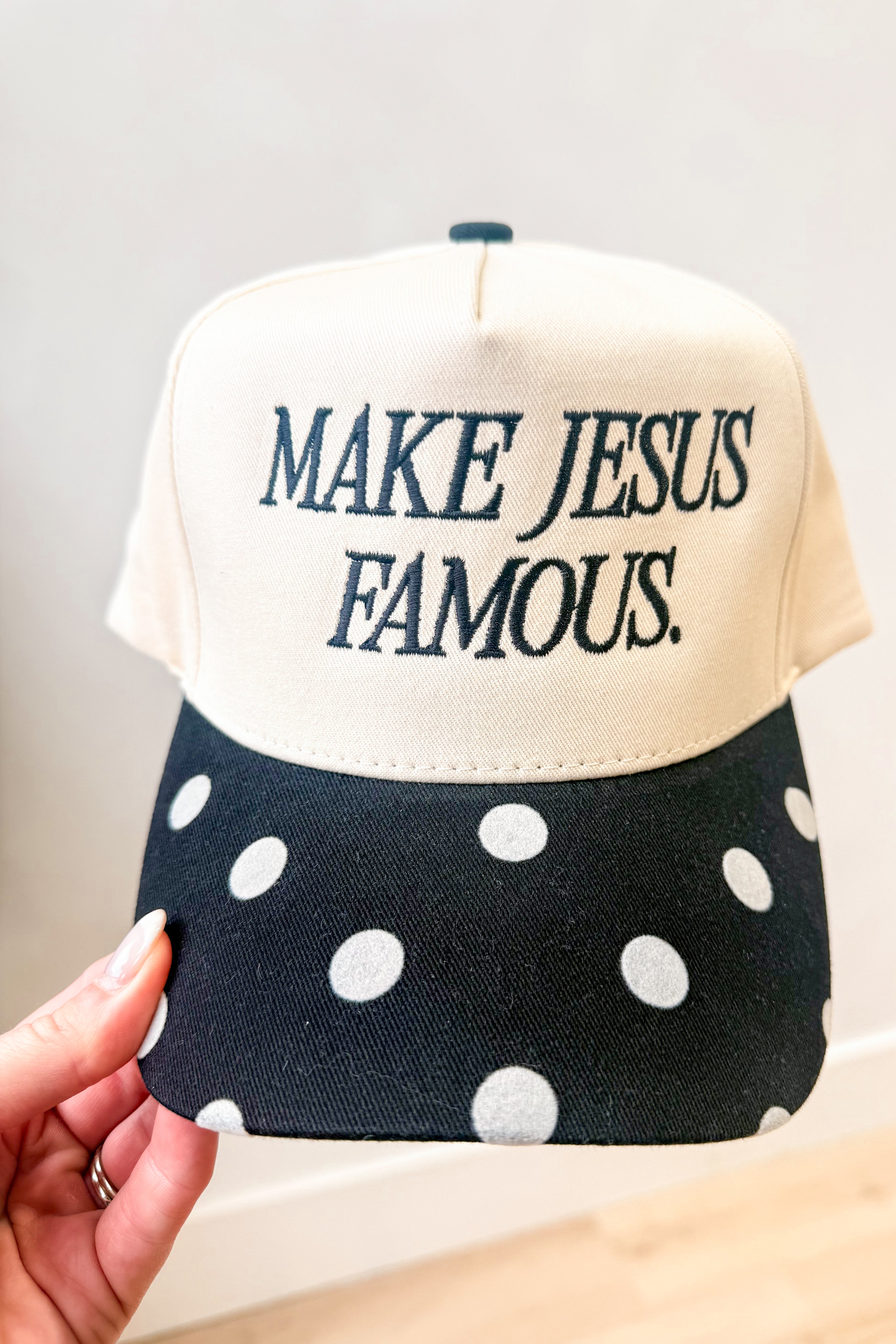 Make Jesus Famous Trucker Hat - Be You Boutique