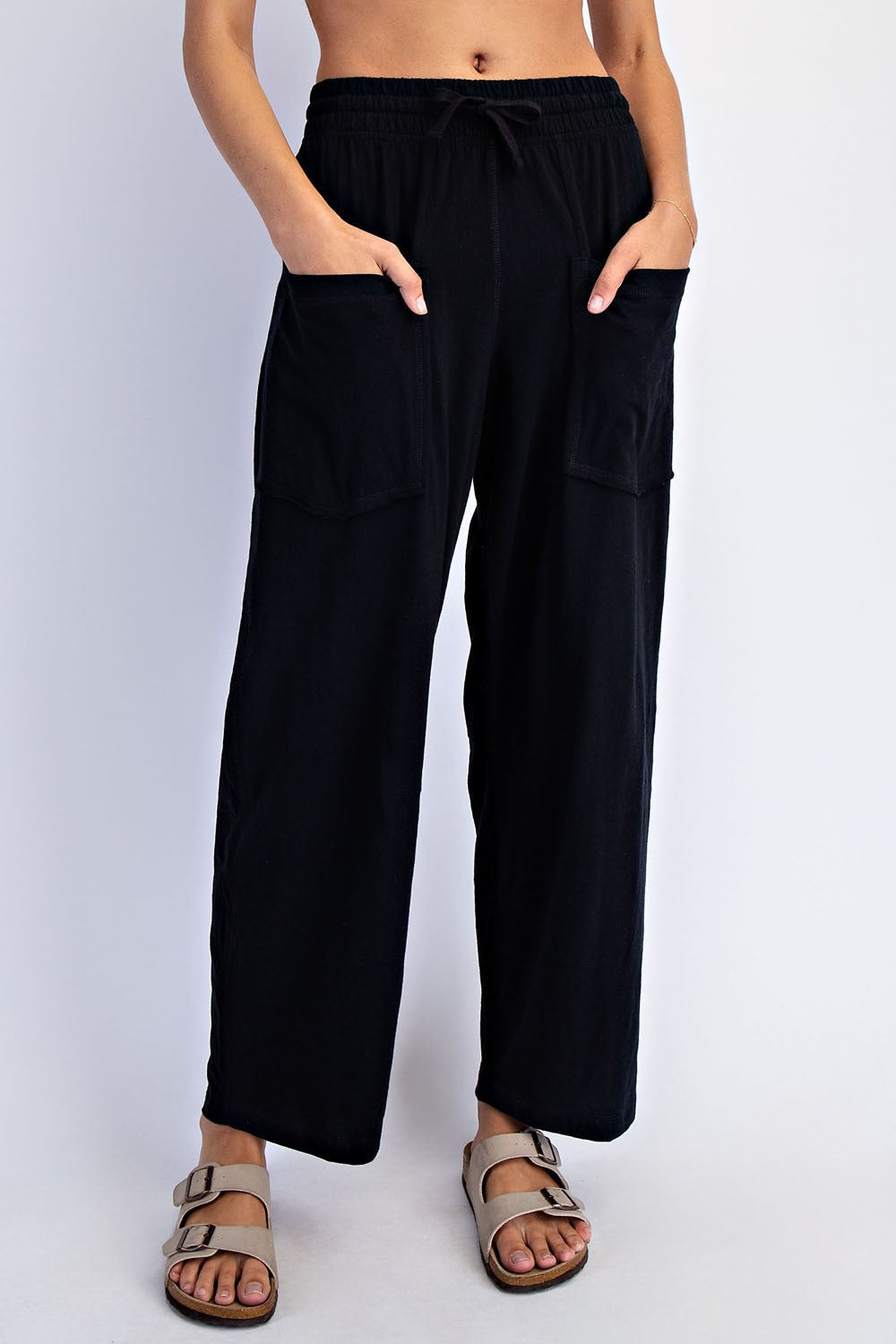 Bella Cotton Barrel Pant - Be You Boutique