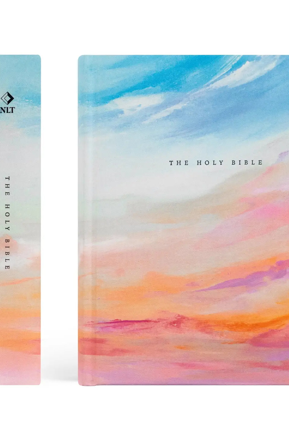 NLT Rosemary Notetaking Bible with 218 accessories from HOSANNA REVIVAL, featuring a close-up of the Bible's cover and notetaking pages.