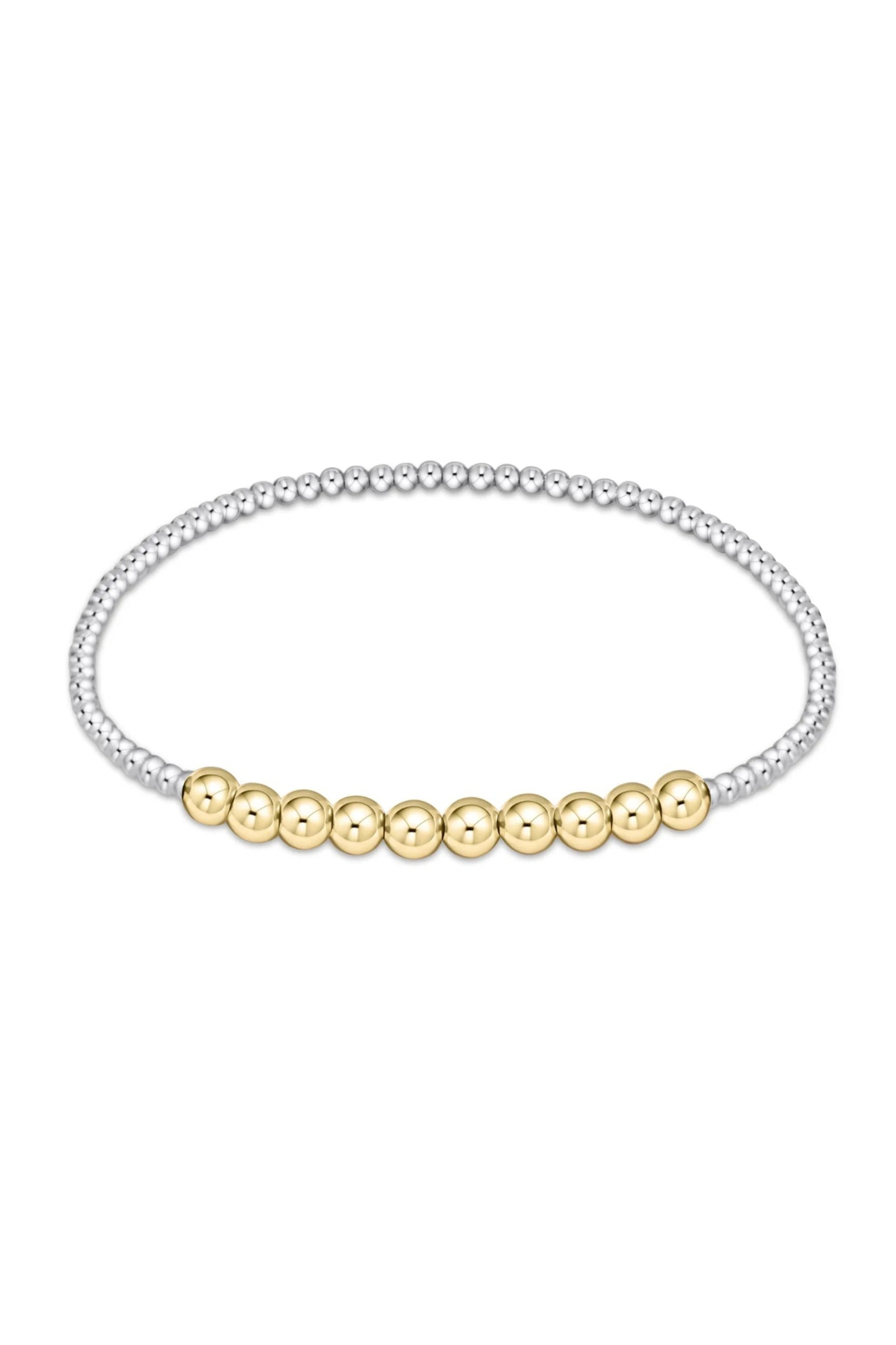 Enewton 2mm Beaded Bliss 4mm Mixed Metals Bracelet - Be You Boutique