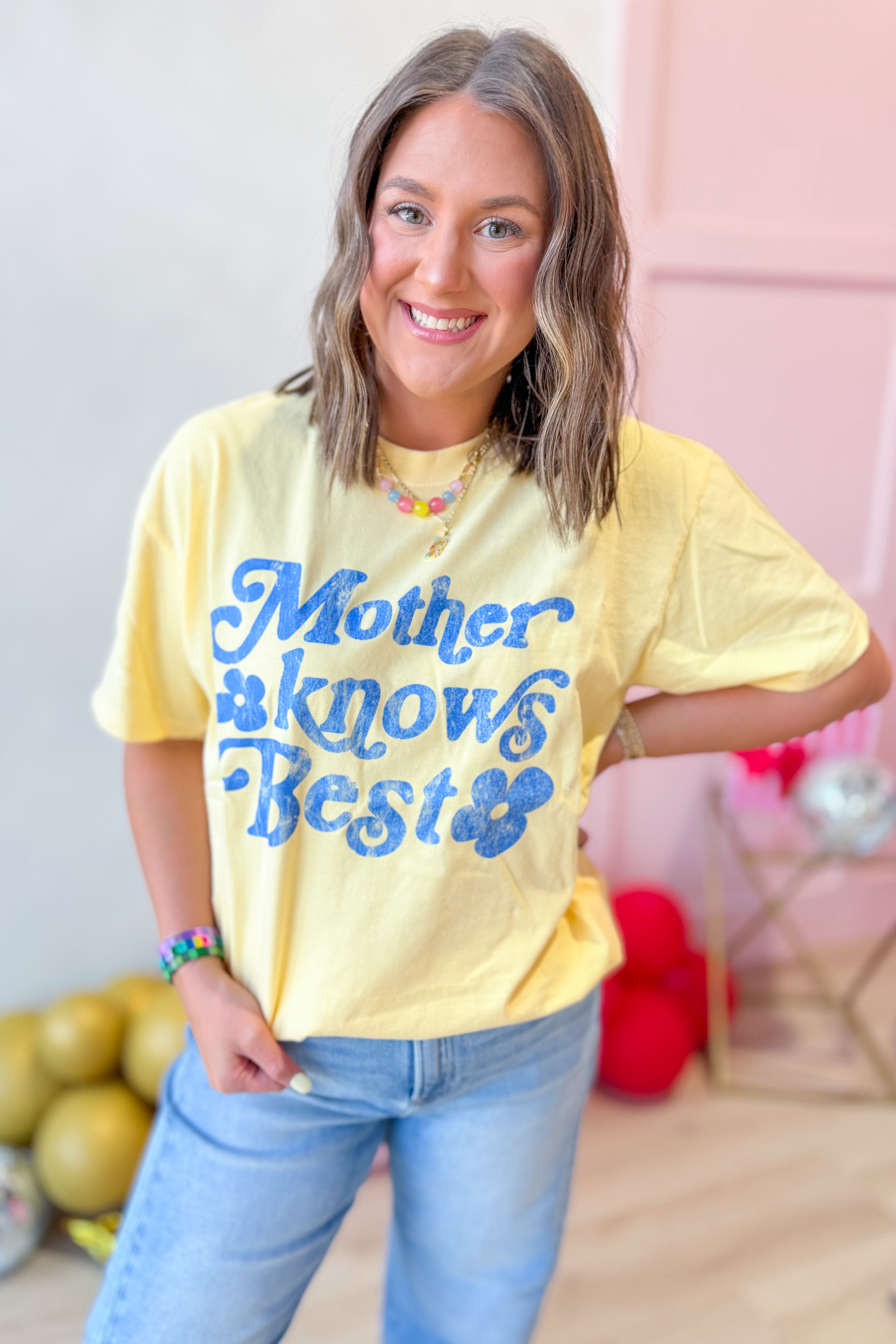 Mother Knows Best Graphic T-Shirt - Be You Boutique