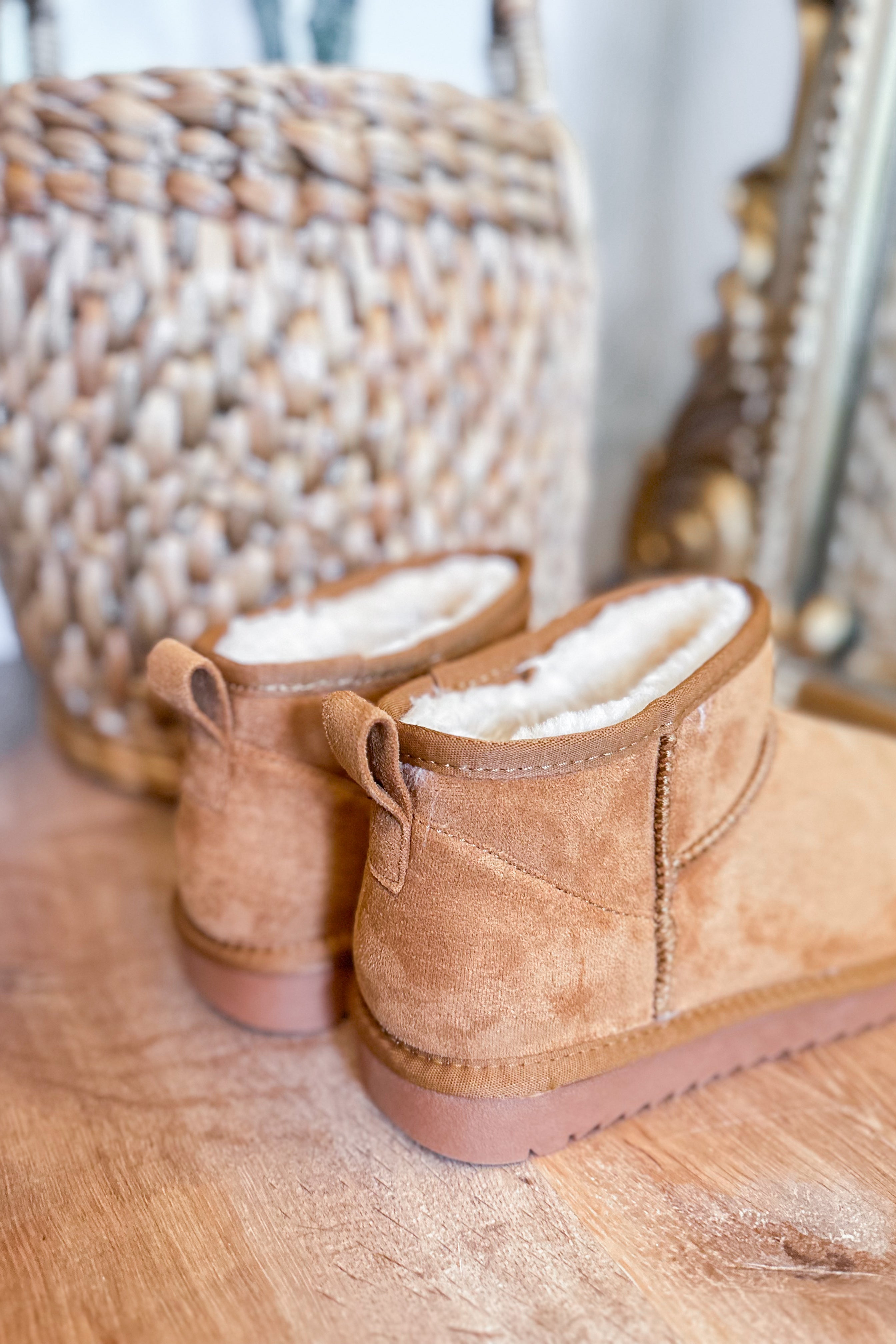 Soda Mutual Sherpa Lined Ankle Bootie - Be You Boutique