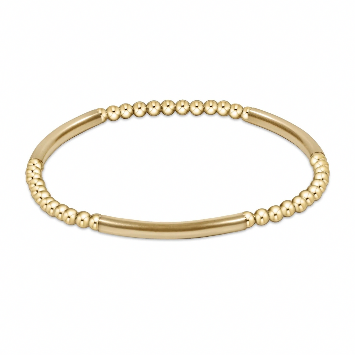 Bliss Bar Smooth Pearl 3mm Bracelet // Enewton