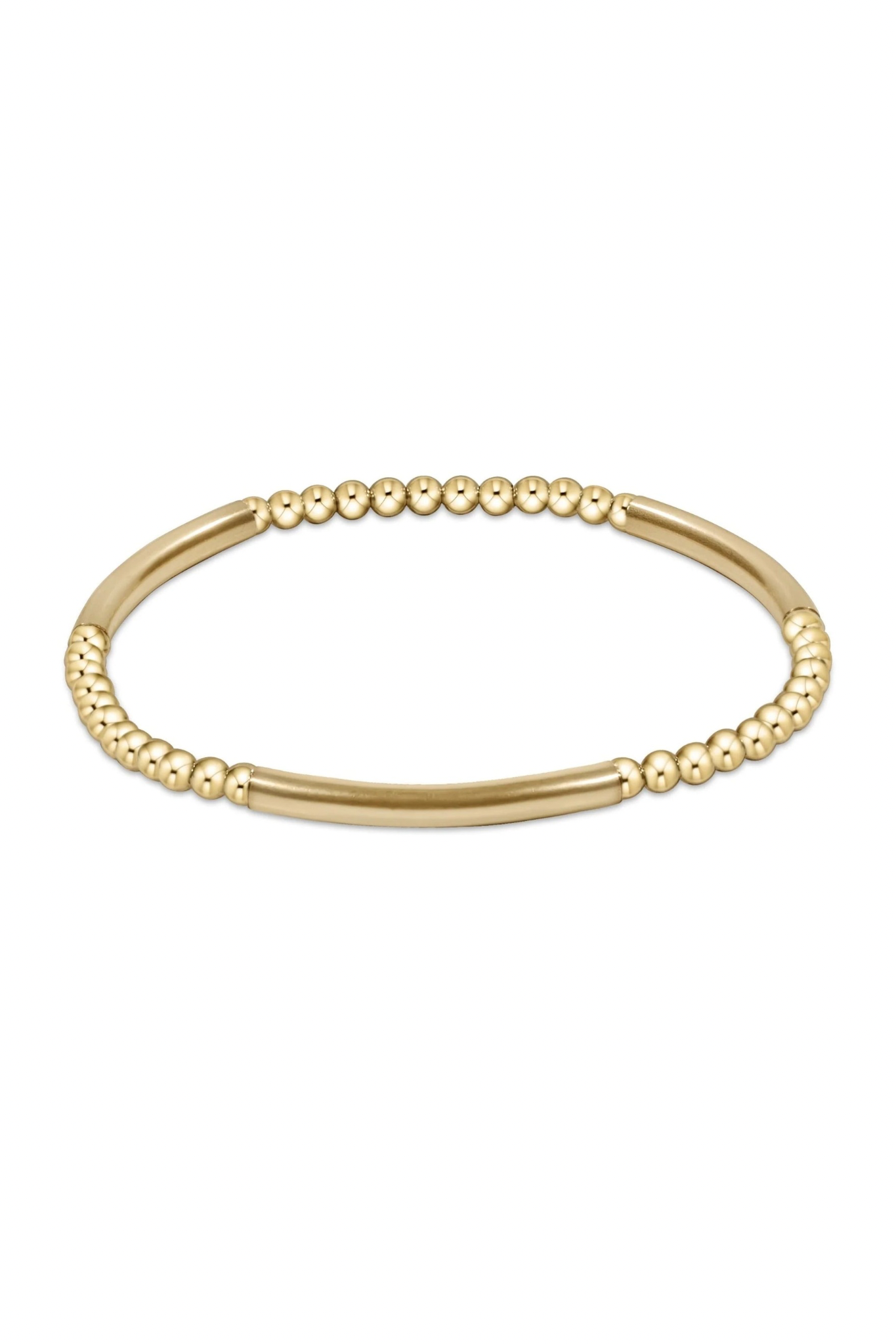 Enewton 3mm Bliss Bar Gold Pattern Bracelet - Be You Boutique