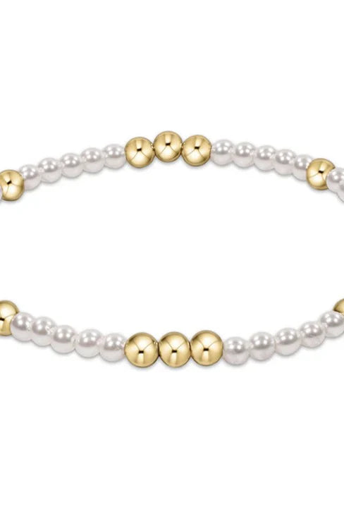 Enewton 3mm Worthy Pattern Pearl Bracelet - Be You Boutique