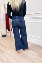 Risen Manny High Rise Tummy Control Gold Palazzo Pant - Be You Boutique
