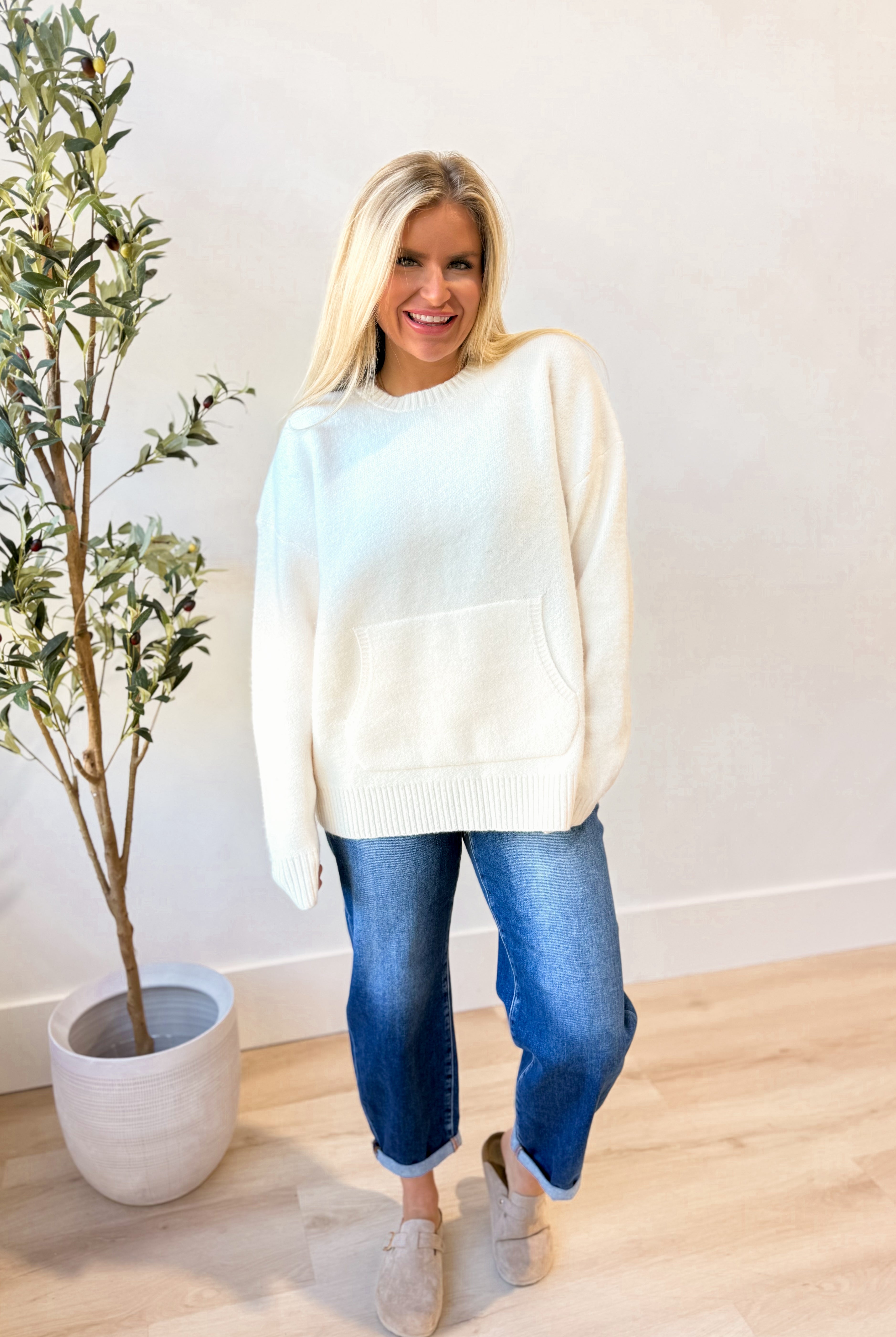 Lynne Relaxed Sweater - Be You Boutique
