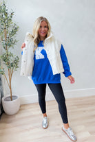 Kathy Sherpa Textured Vest - Be You Boutique