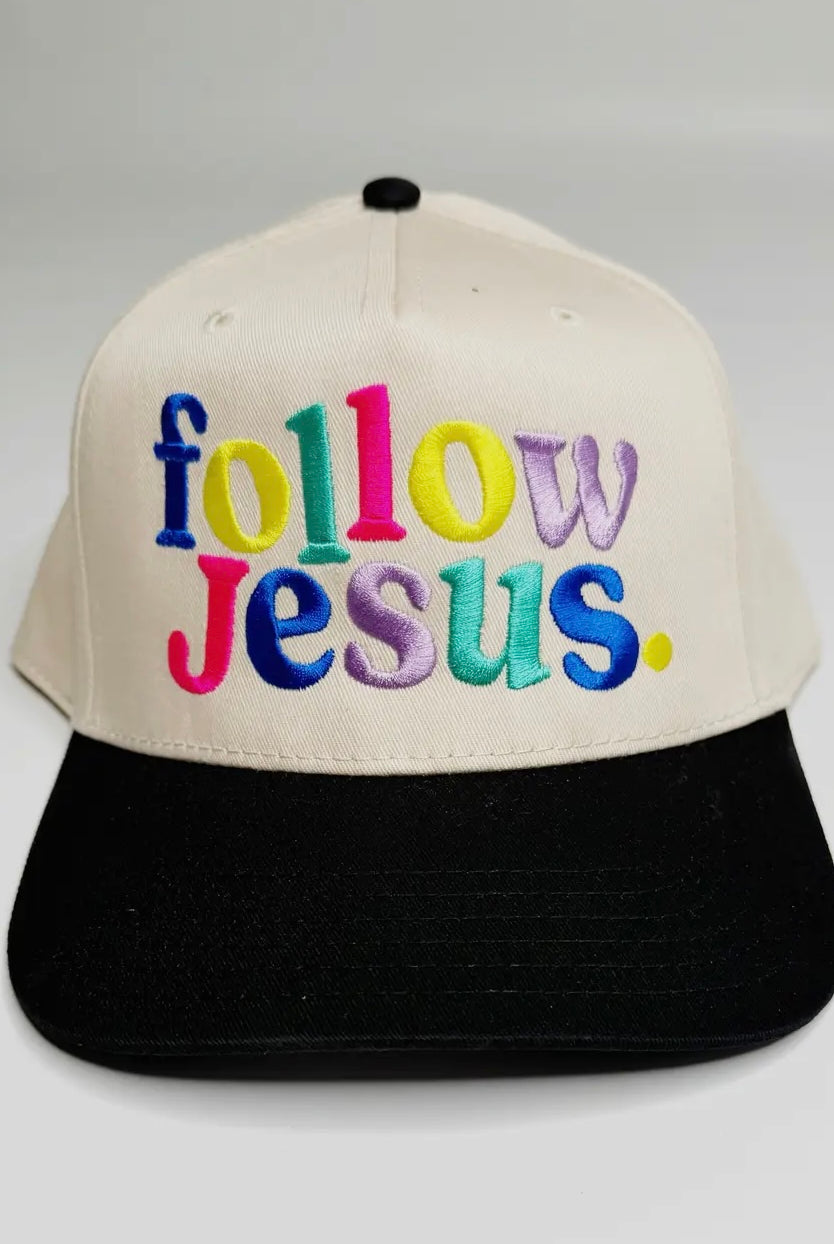 PRE ORDER Follow Jesus Trucker Hat - Be You Boutique