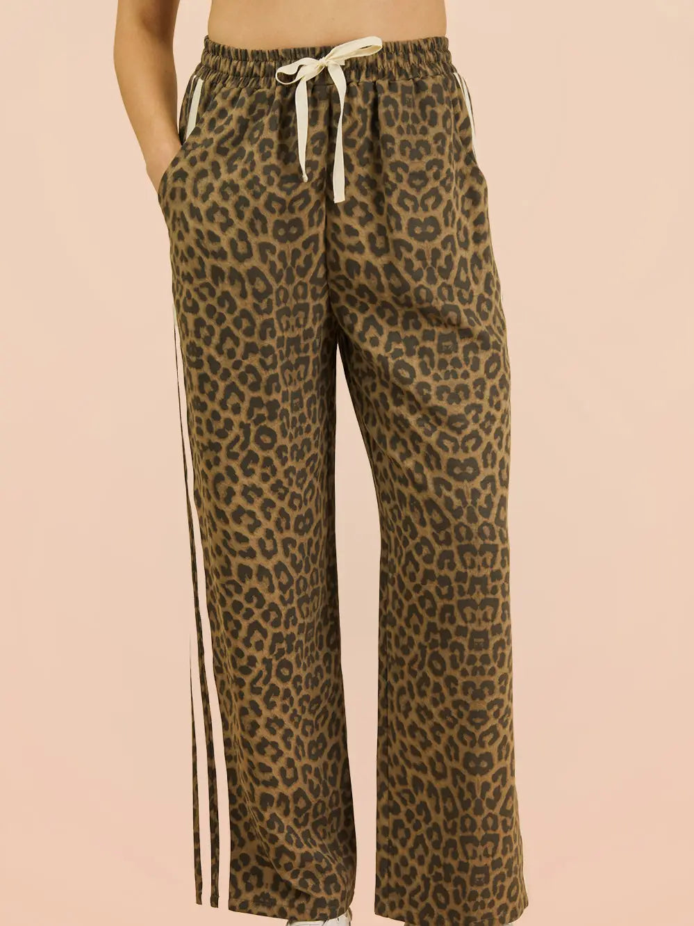 Serena Leopard Straight Leg Pant - Be You Boutique