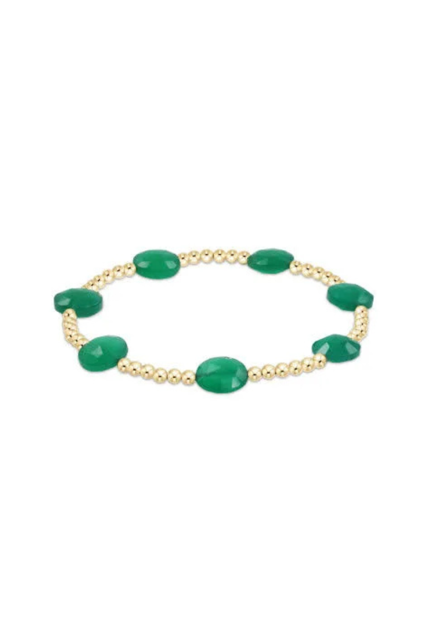 Enewton 3mm Green Onyx Admire Gold - Be You Boutique