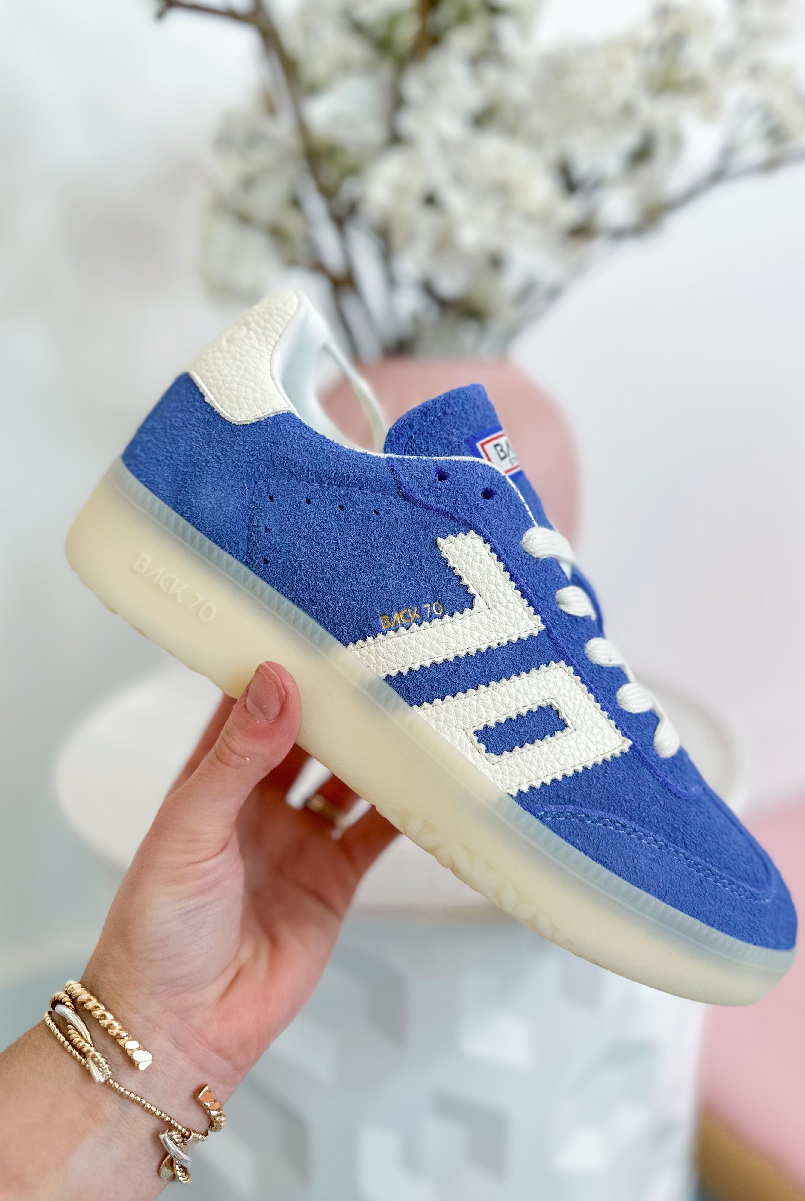 BACK70 Boston 2505 Sneaker in Blue - Be You Boutique