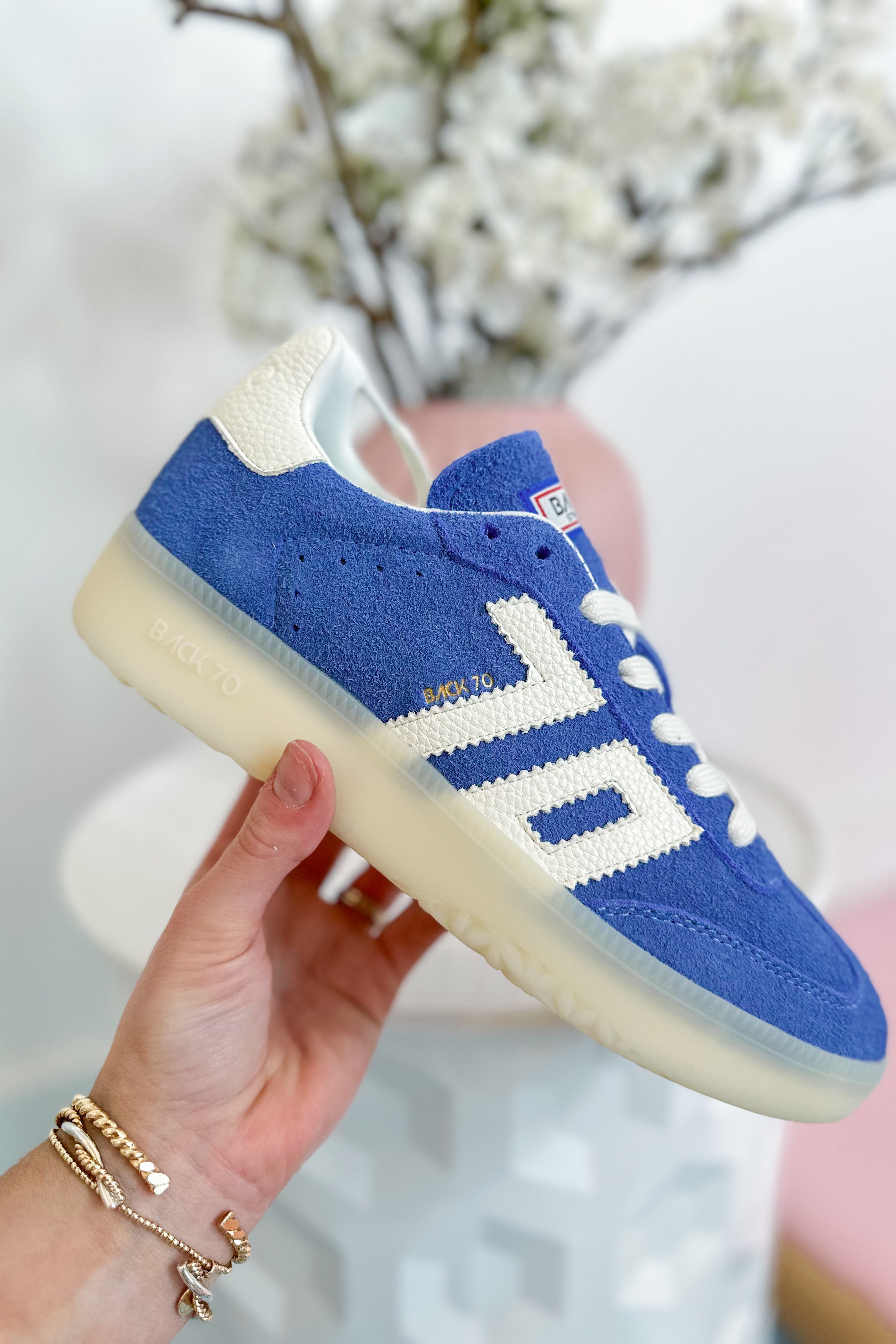 BACK70 Boston 2505 Sneaker in Blue - Be You Boutique