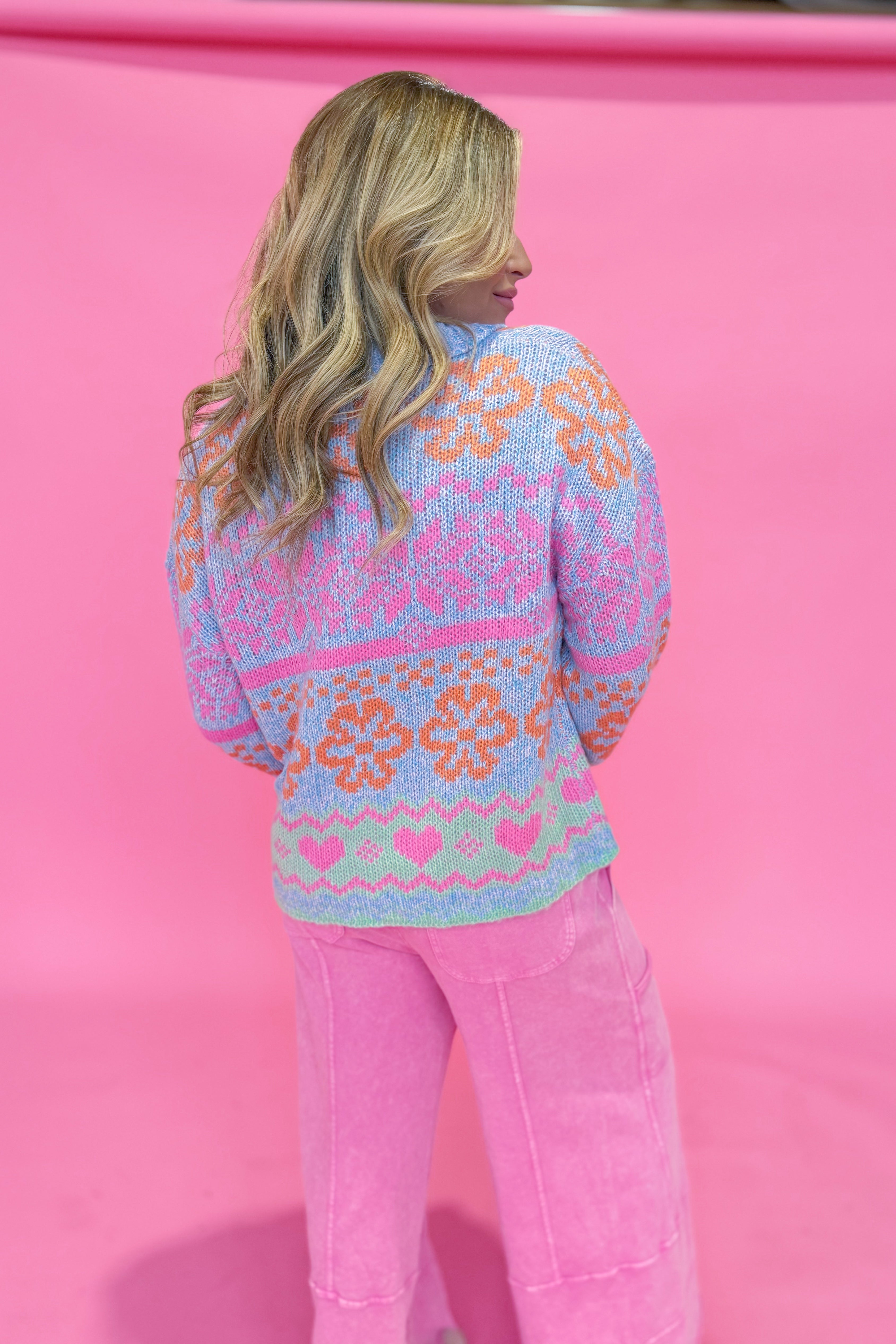 Linda Winter Button Down Sweater - Be You Boutique