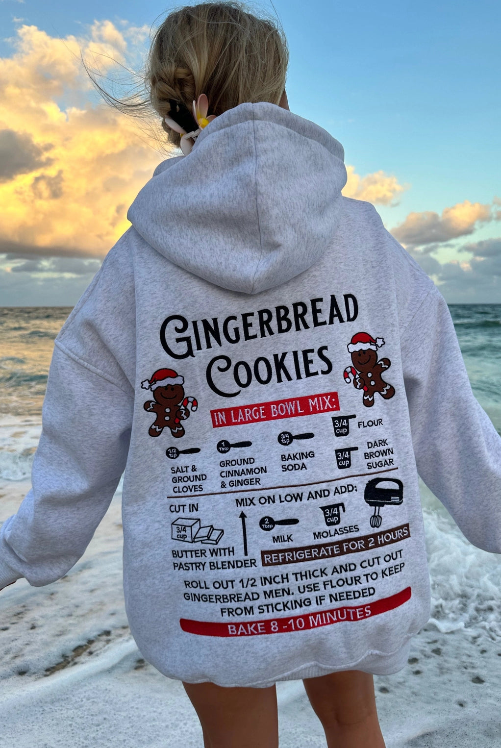 Pre-Order Gingerbread Cookies Hooded Sweatshirt *waiting* - Be You Boutique