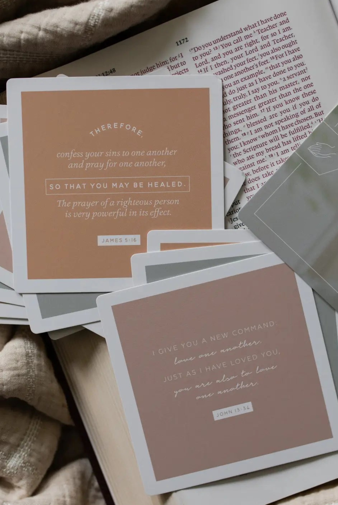 Prayers For One Another Verse Cards - Be You Boutique
