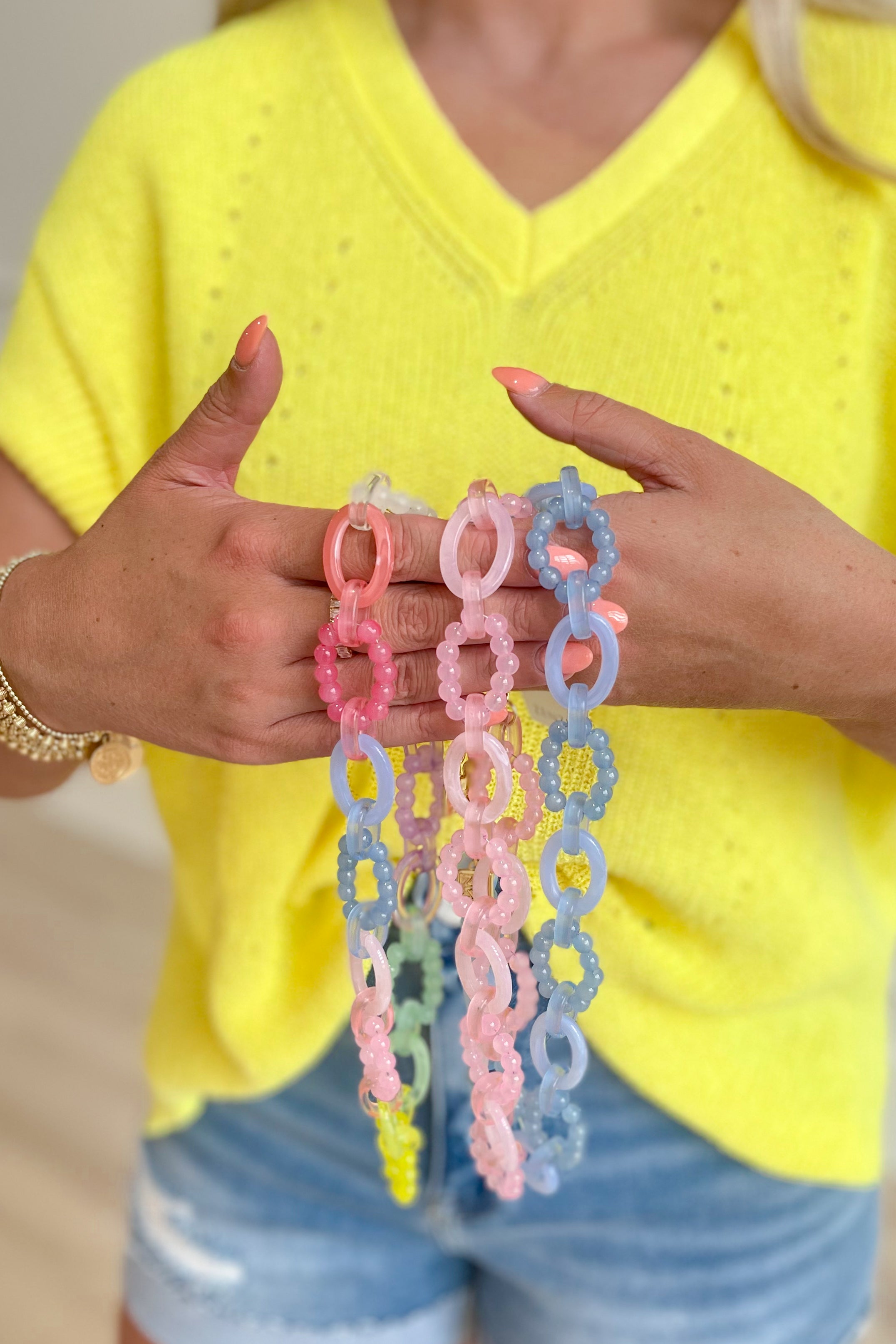 Zenzii Celina Link Necklace - Be You Boutique