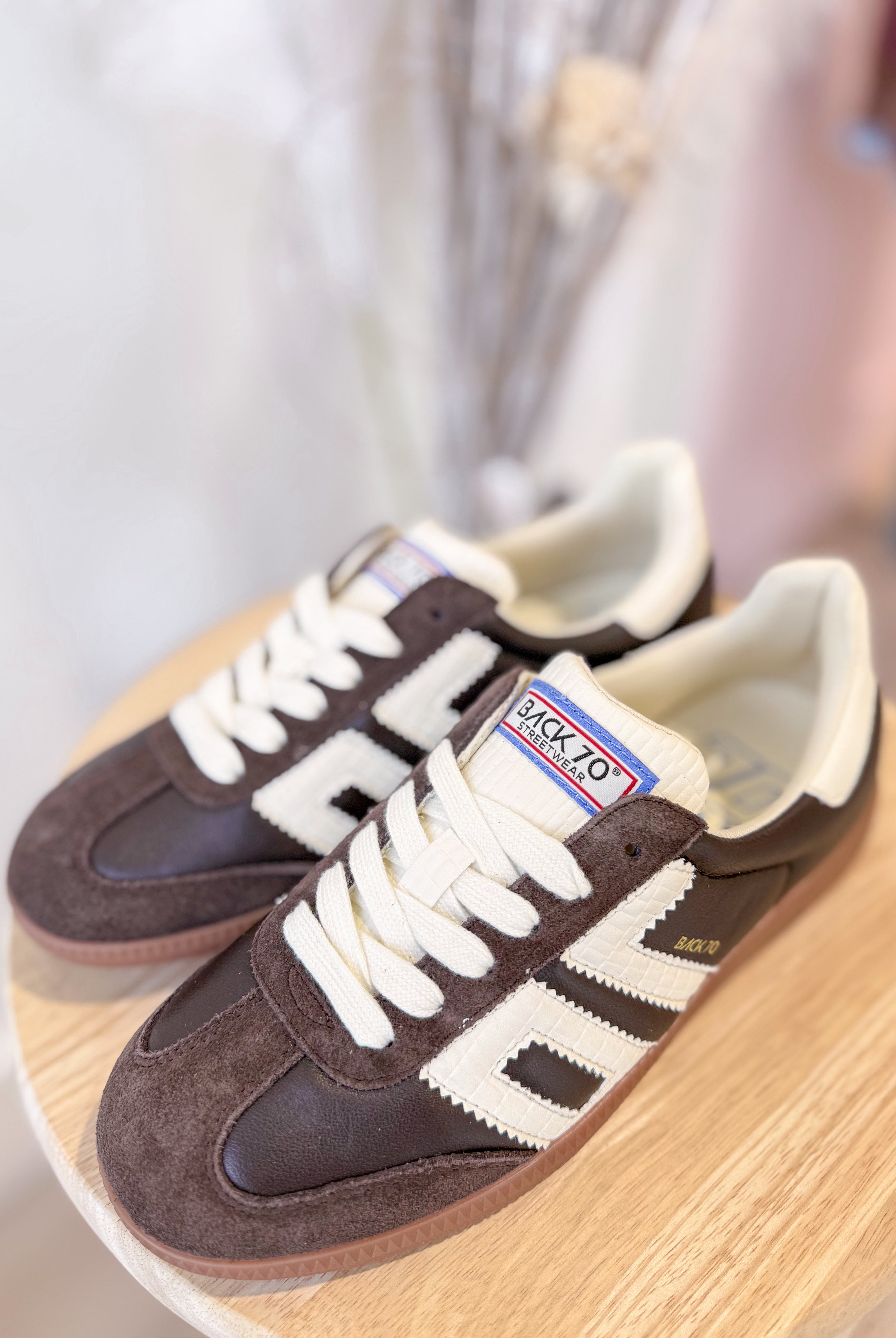 BACK70 Cloud Sneakers in Coffee Milk - Be You Boutique