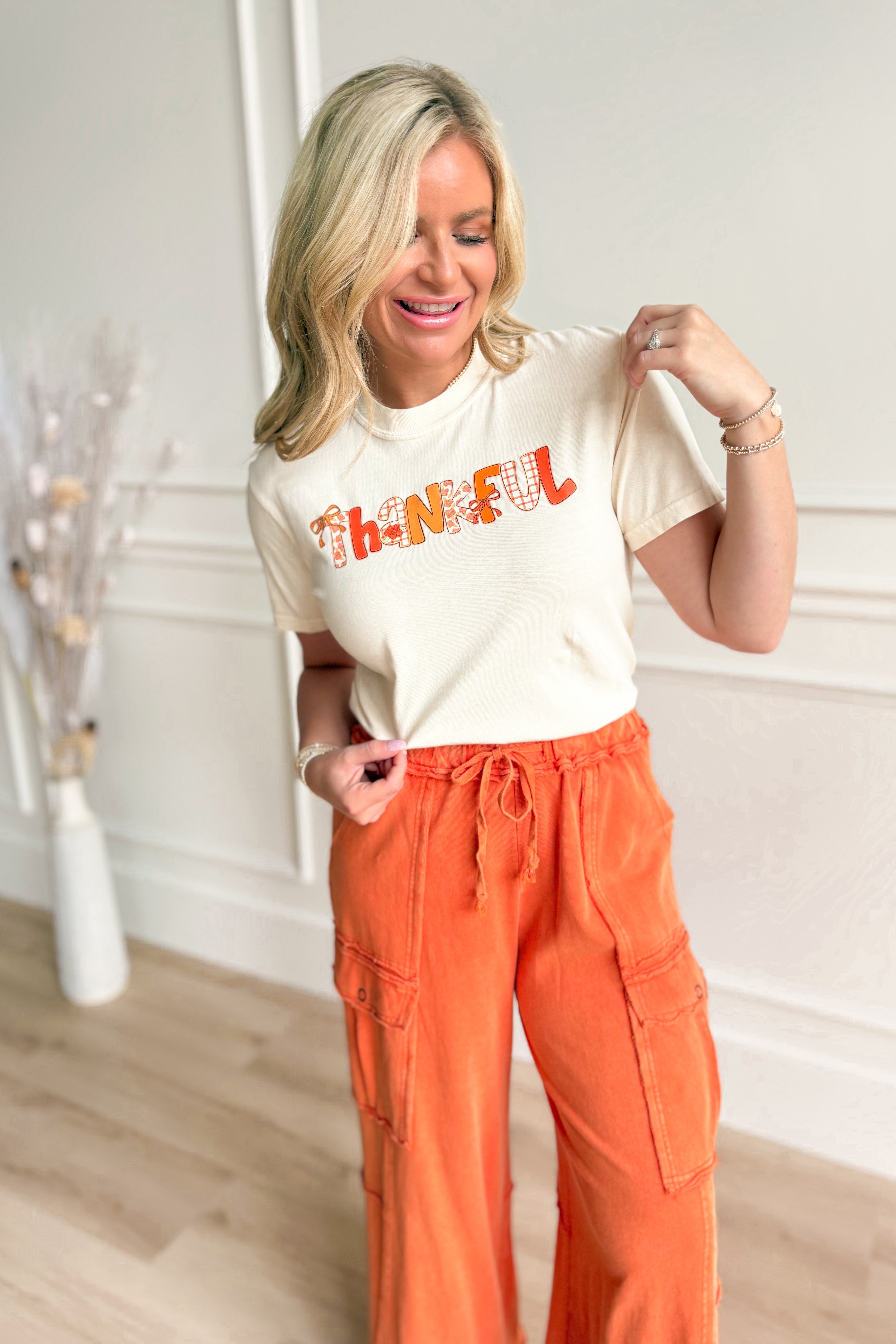 Feeling Thankful Graphic T-shirt - Be You Boutique