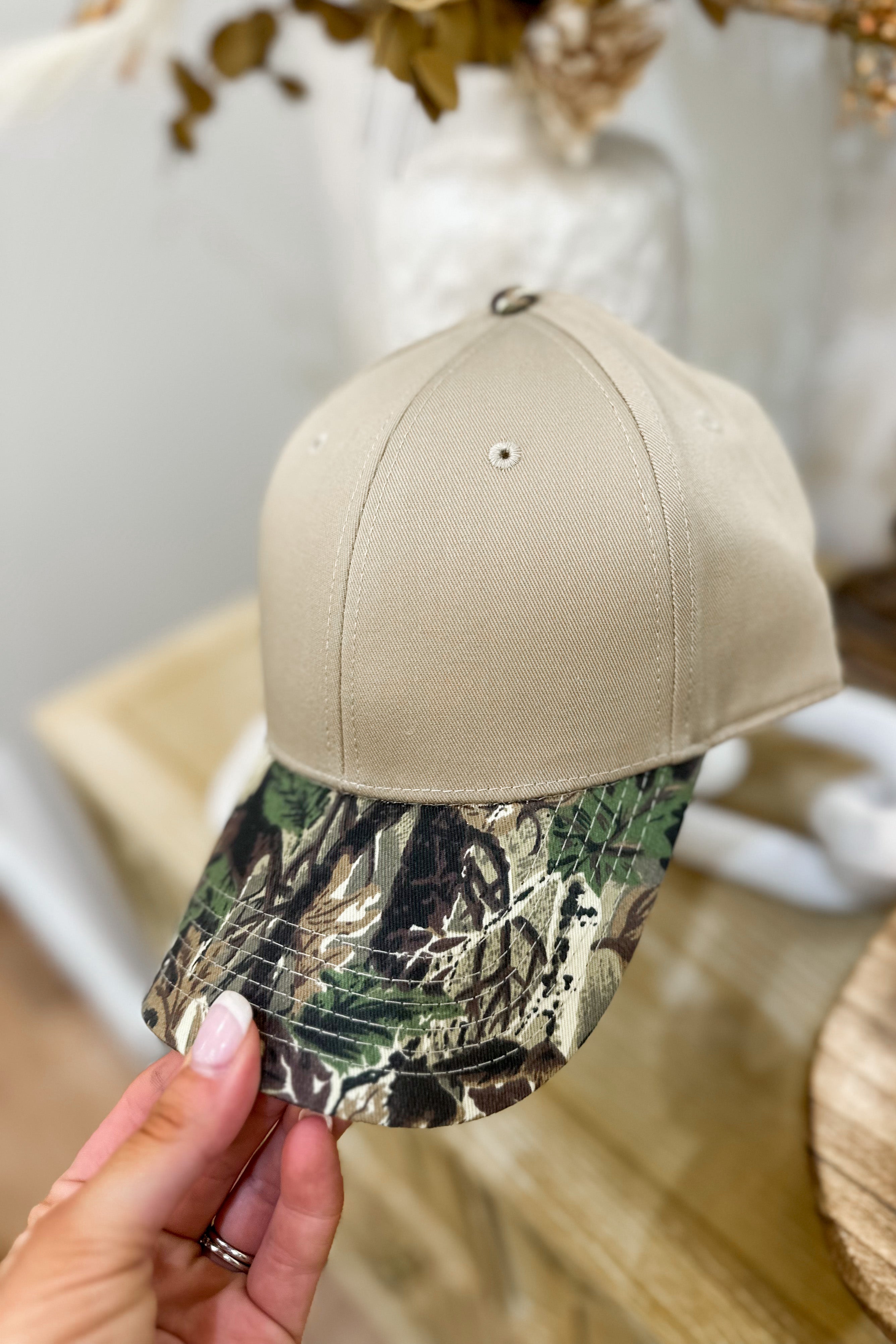 Camilla Camo Classic Otto Fit Low Profile Hat - Be You Boutique