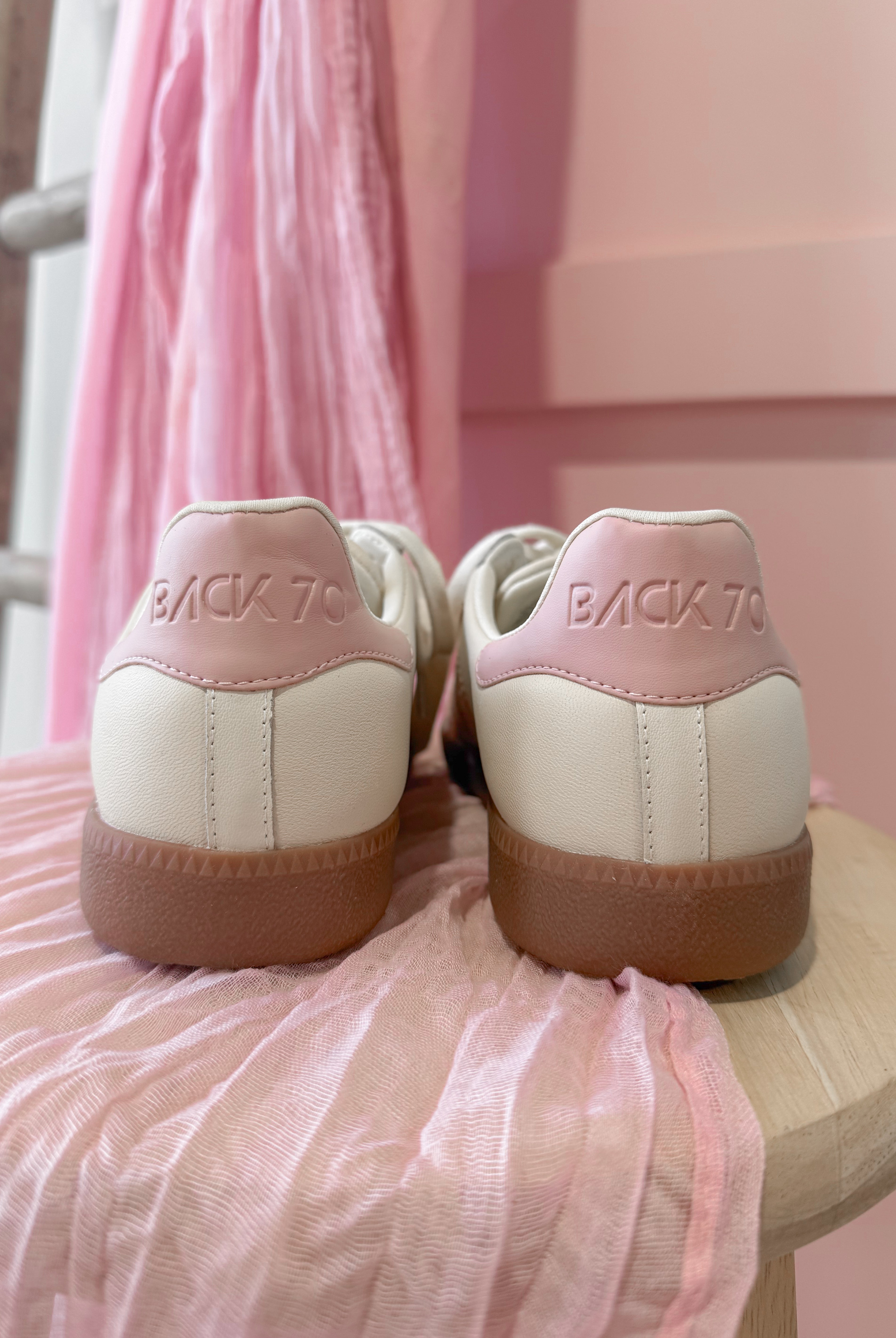 BACK70 Cloud Sneakers in Butter Nude, 205 Sneakers style, featuring soft cushioning and a sleek, neutral-toned design.