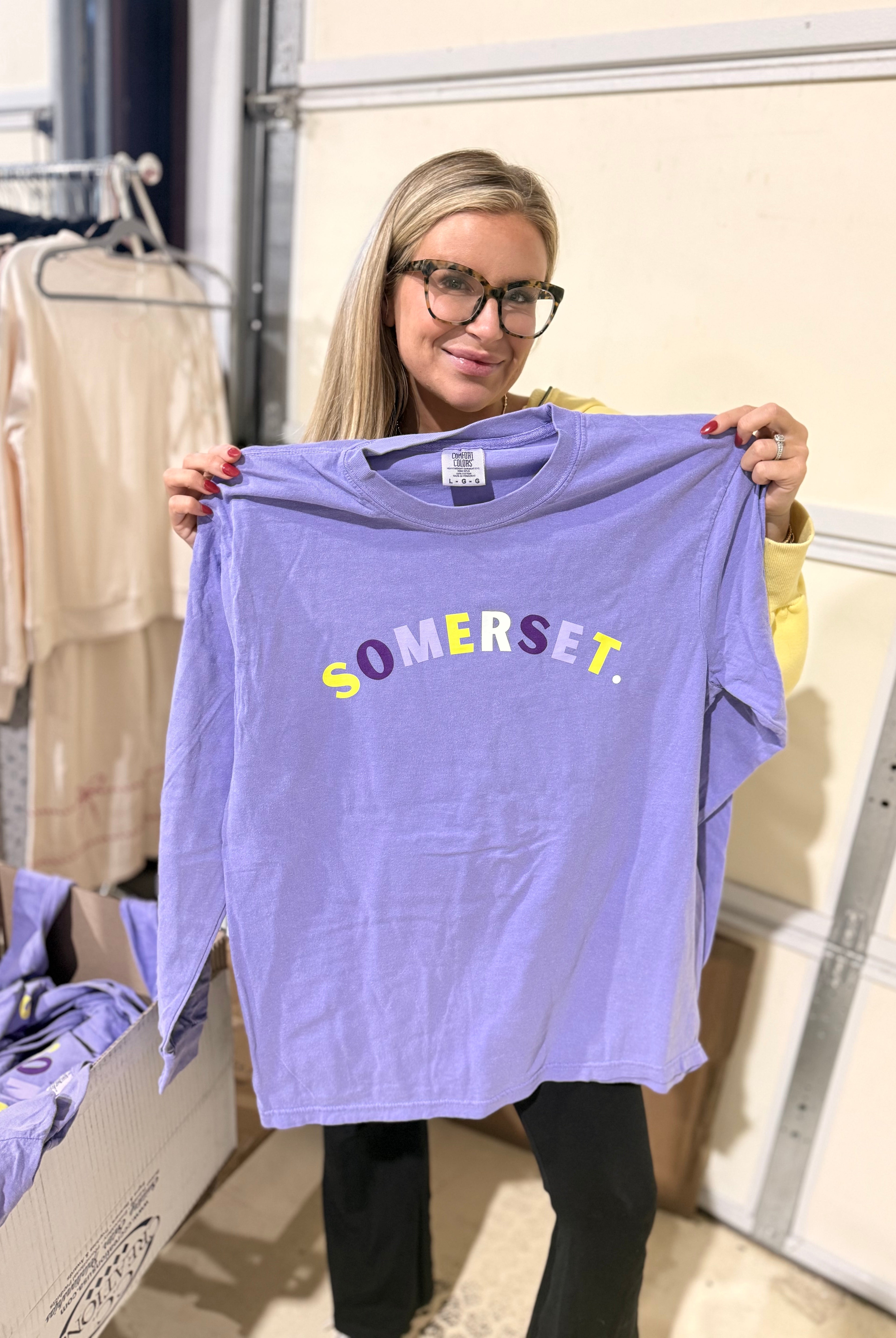 Somerset Game Day Long Sleeve T-Shirt - Be You Boutique