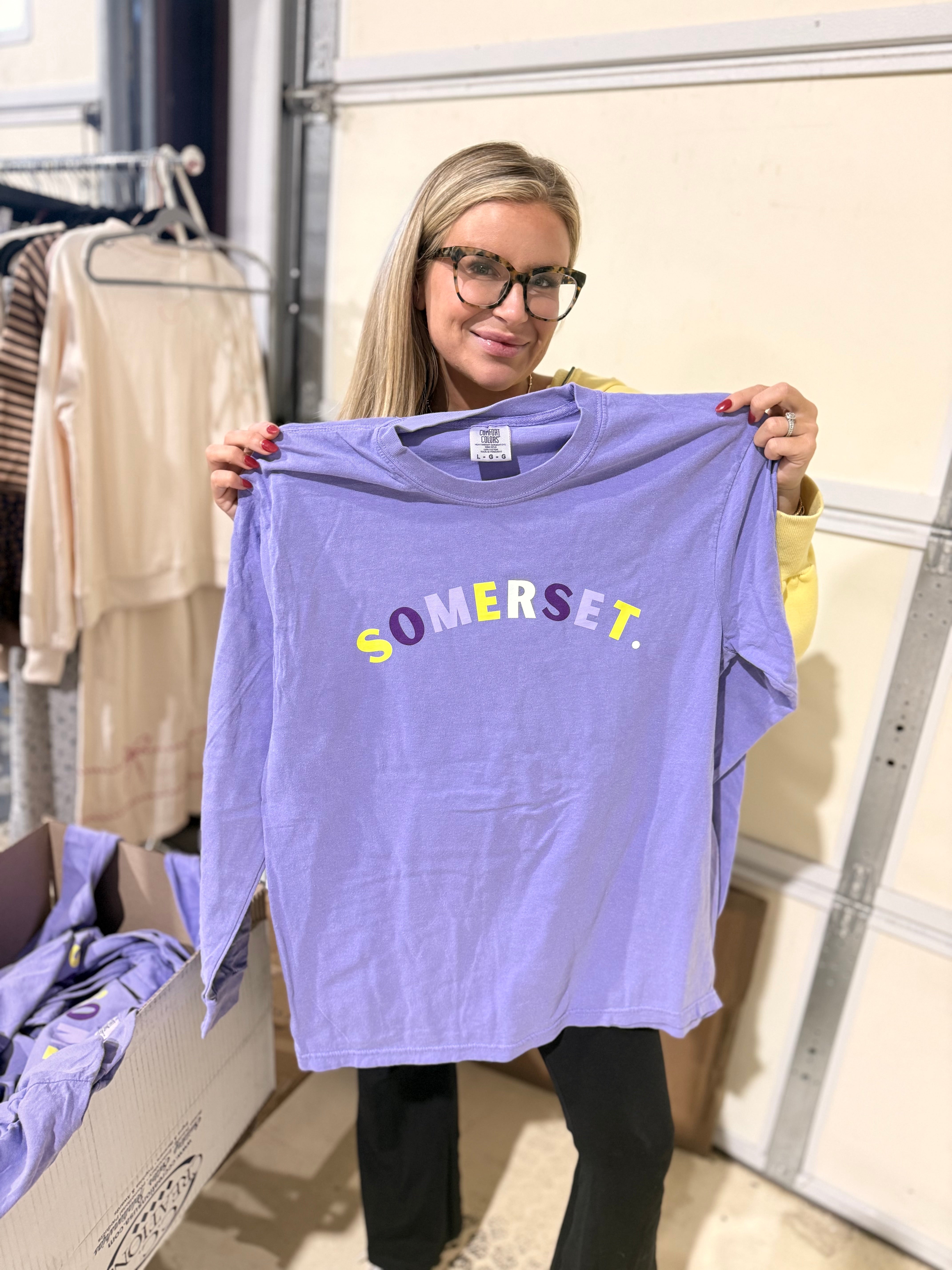 Somerset Game Day Long Sleeve T-Shirt - Be You Boutique