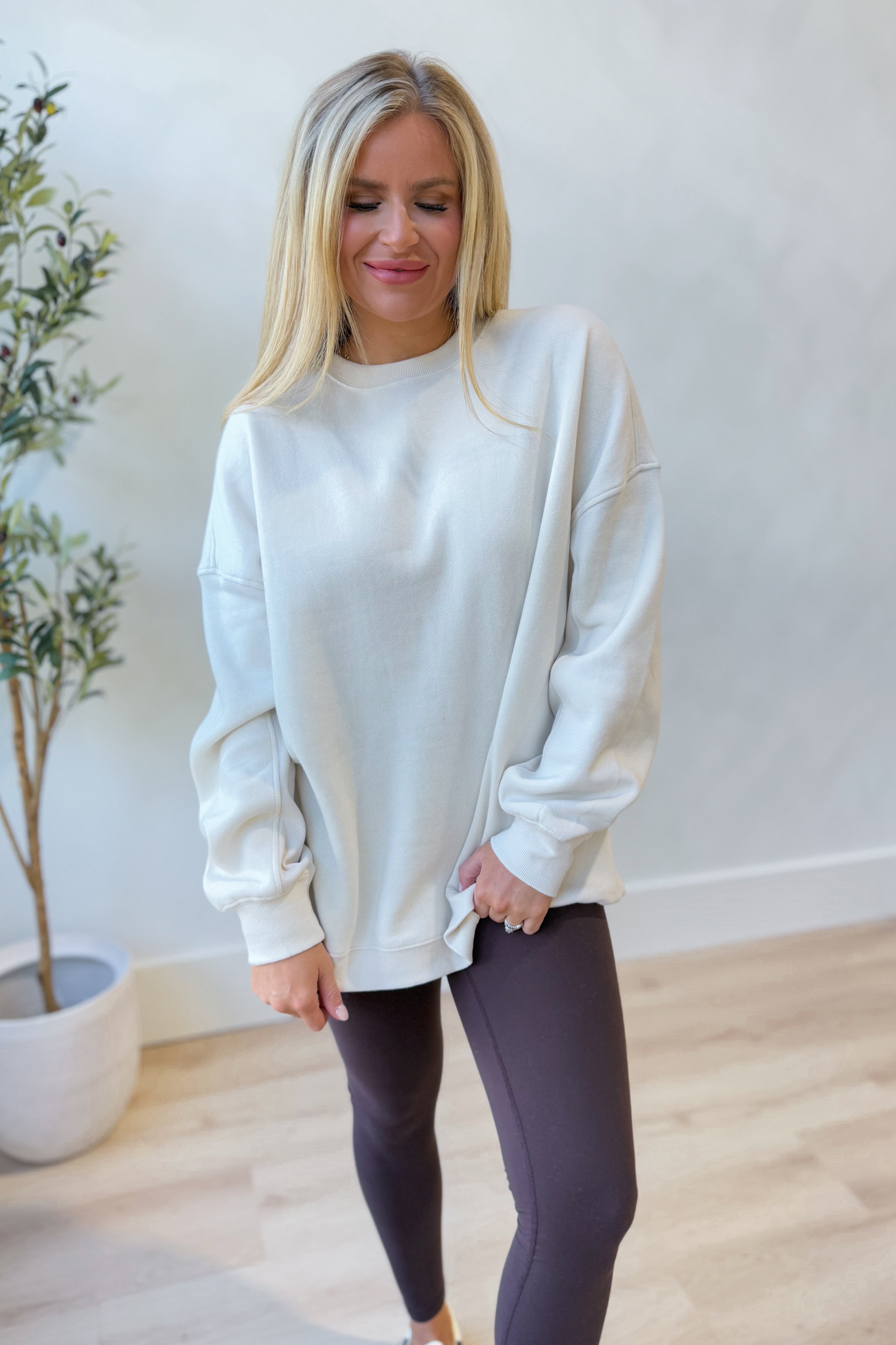 Valorie Oversized Sweatshirt - Be You Boutique