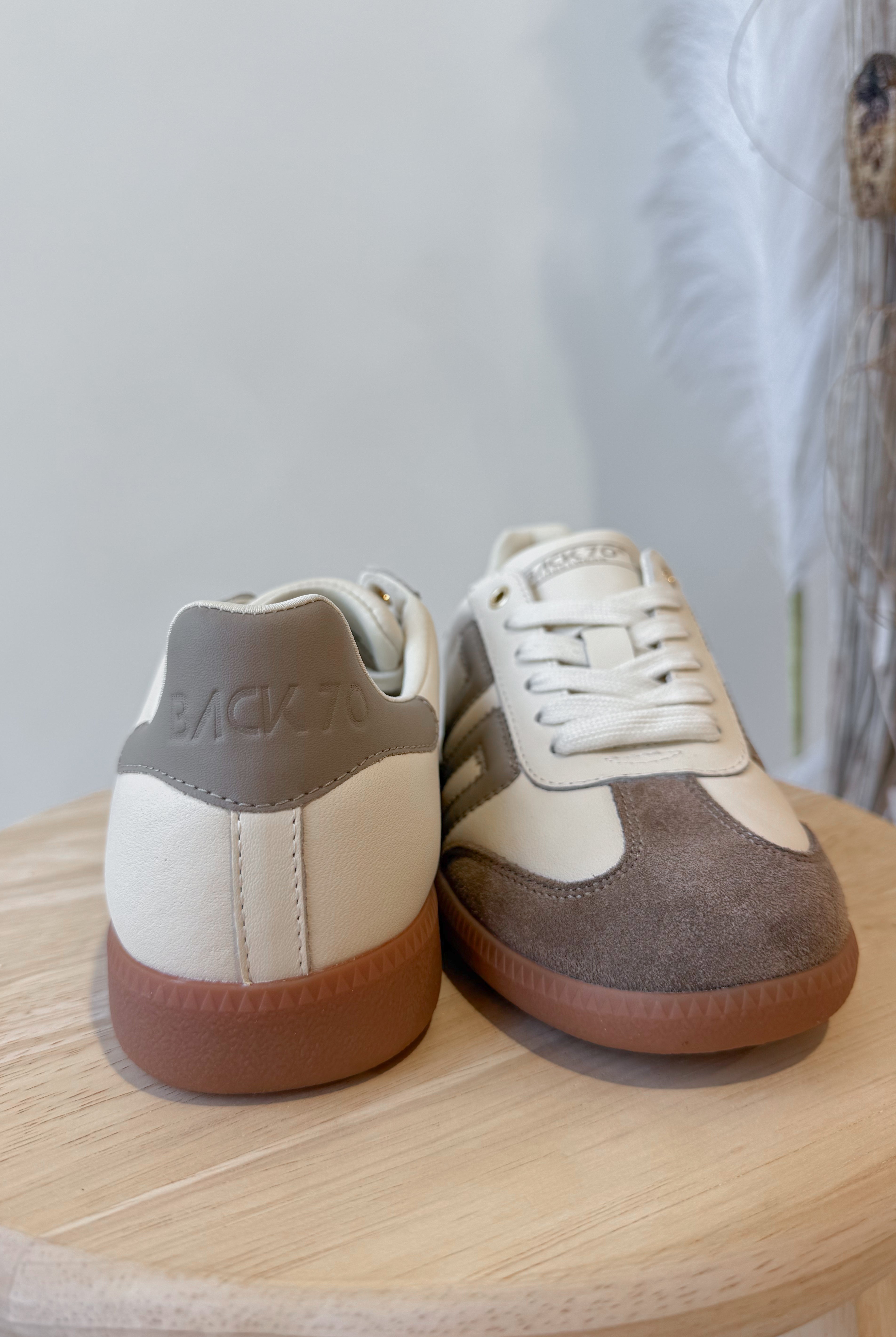 BACK70 Cloud Sneakers in Milk Taupe - Be You Boutique