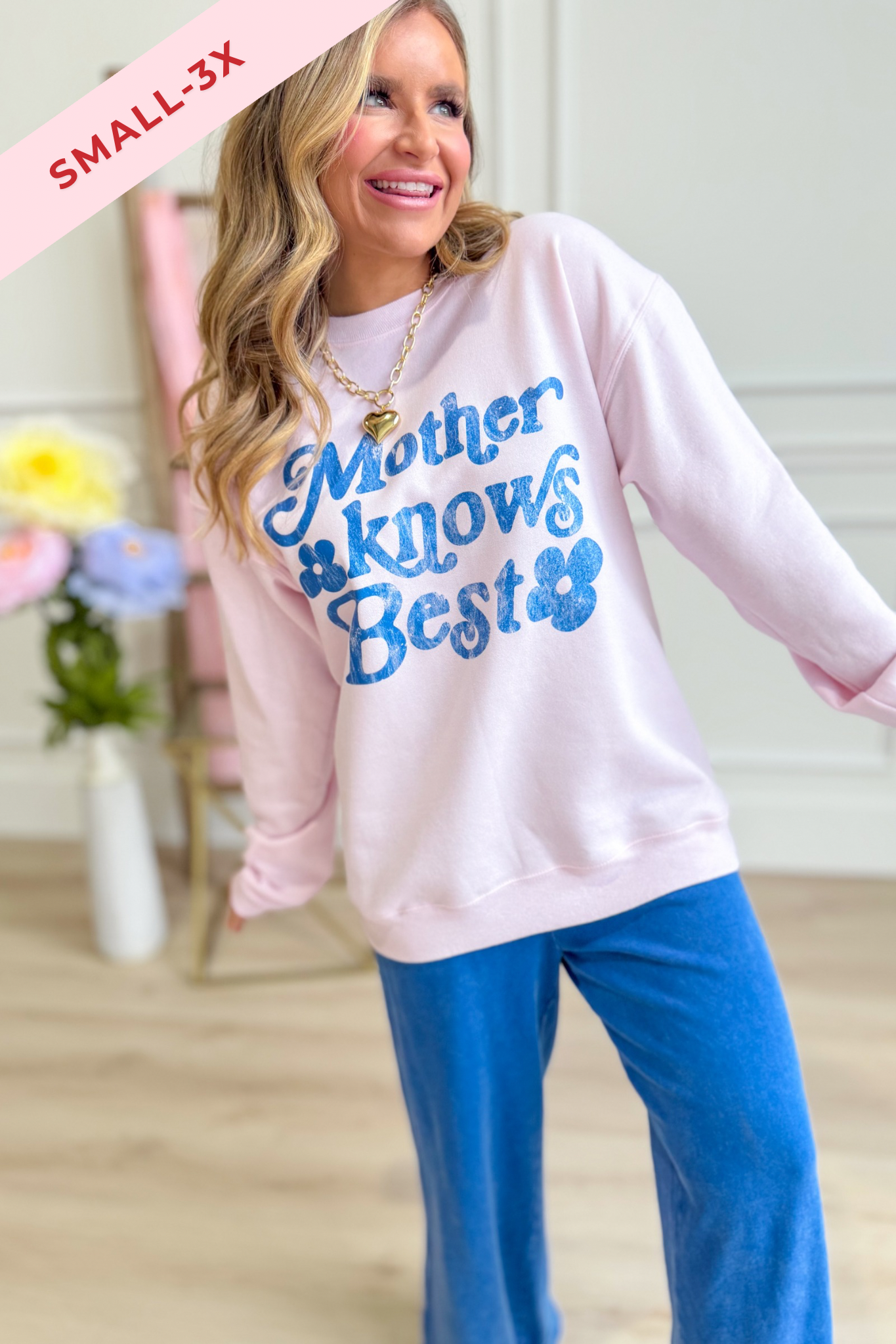 Mother Knows Best Graphic Sweatshirt - Be You Boutique