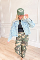 Kendall Mineral Washed Jacket - Be You Boutique