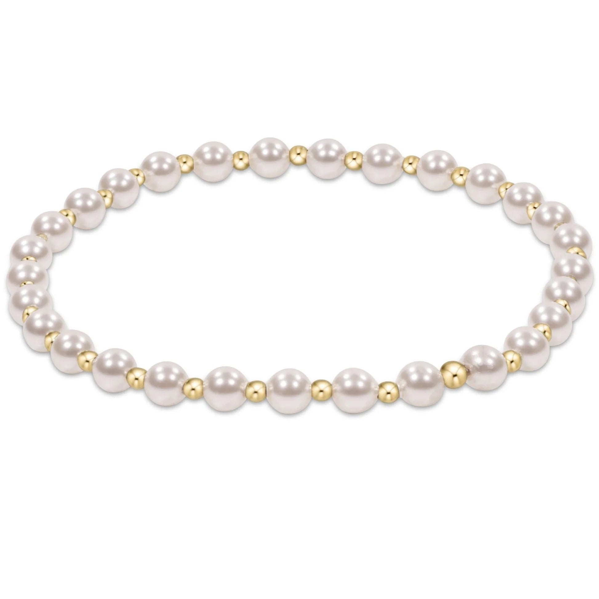 Enewton 4mm Classic Pearl Grateful Bracelet - Be You Boutique