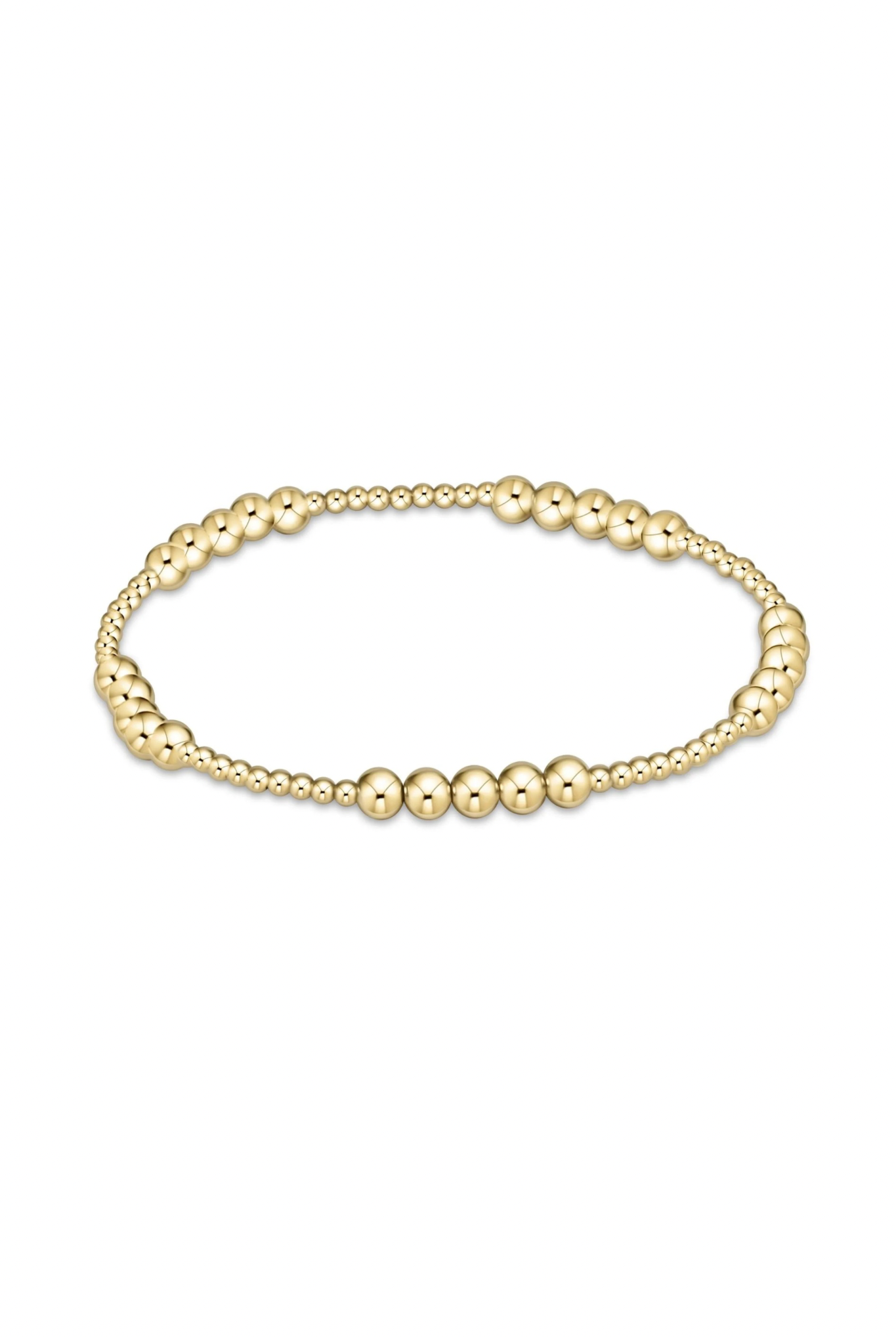Enewton 2mm Blissful Pattern Classic Gold Bracelet - Be You Boutique