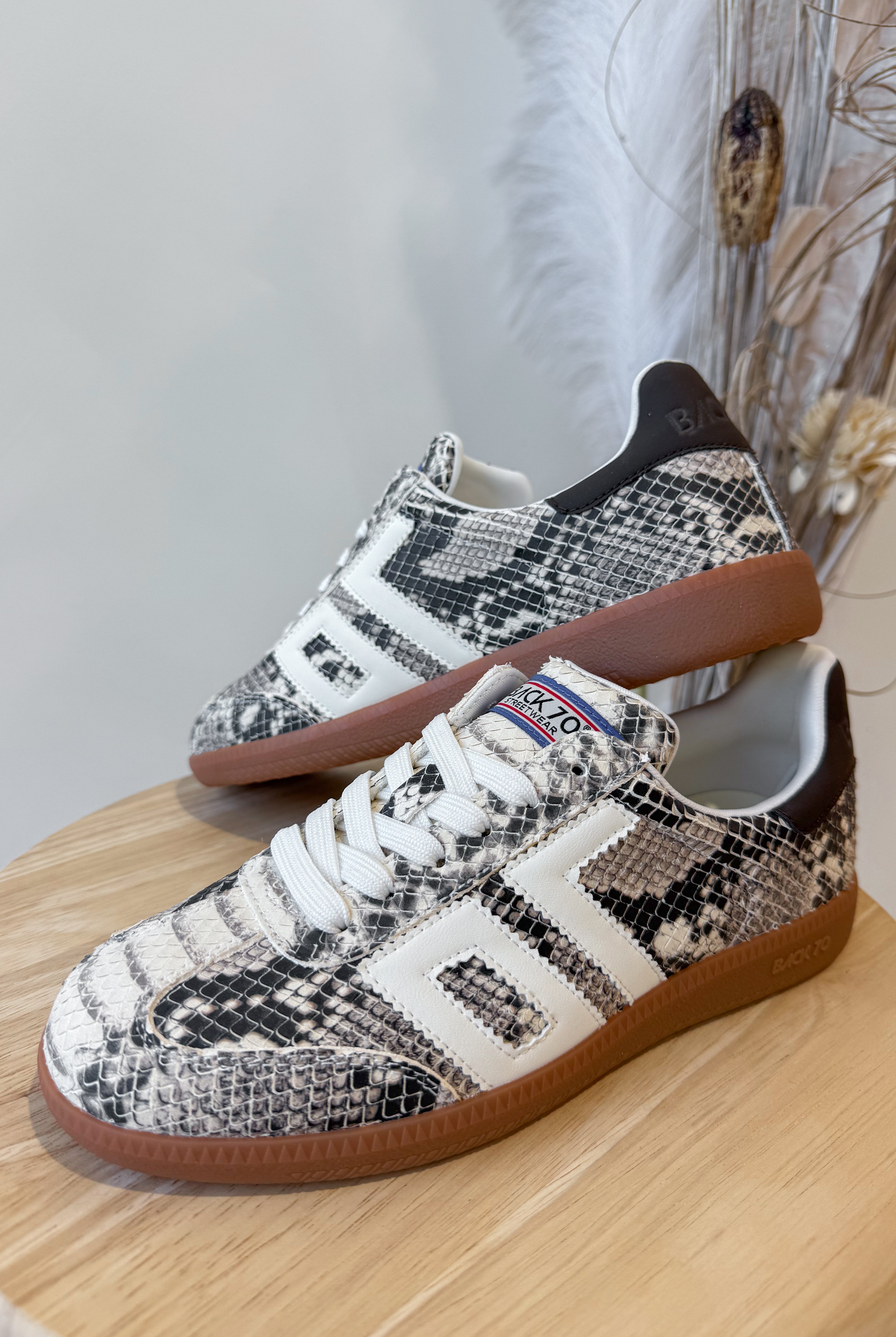 BACK70 Cloud Sneakers in Milk White - Be You Boutique